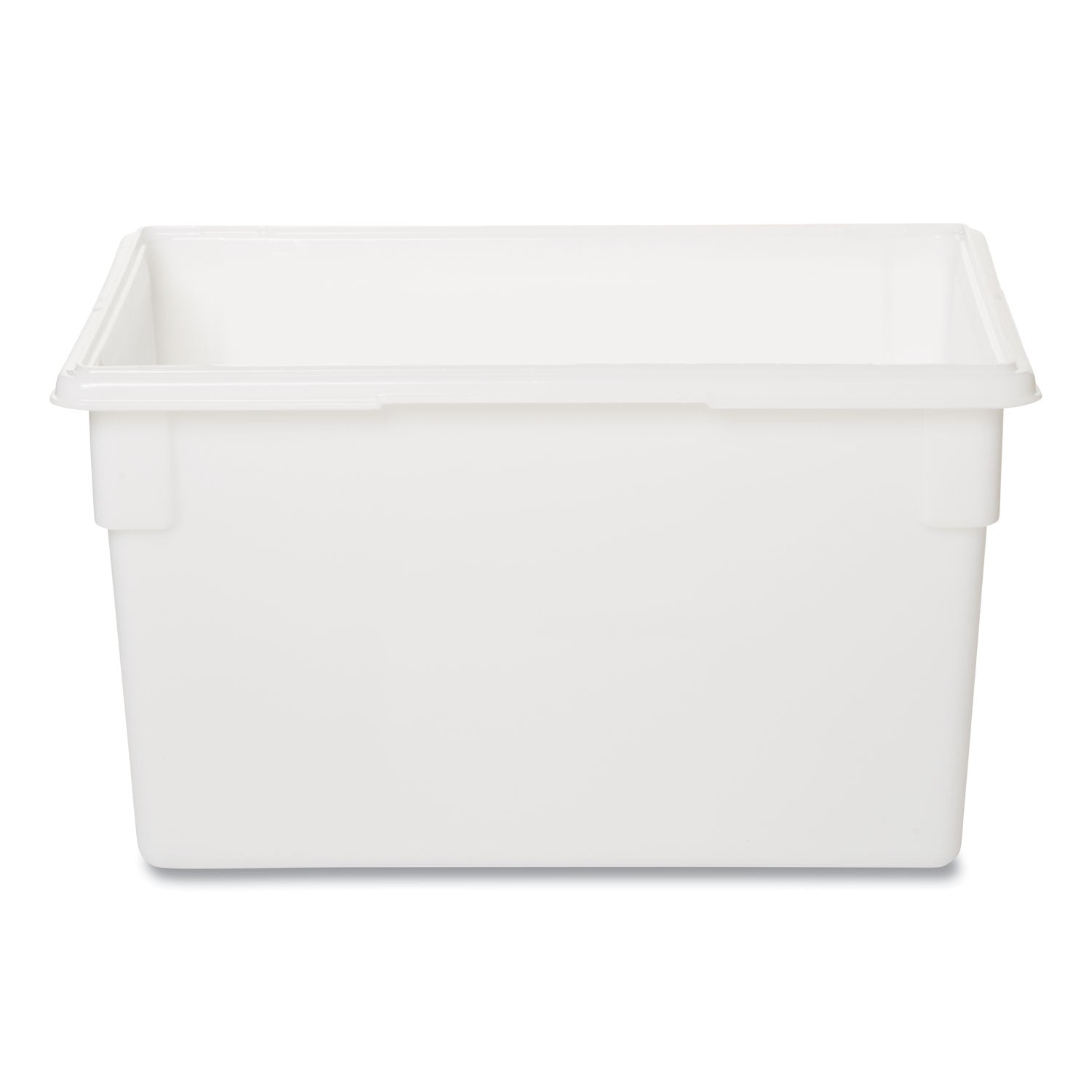 Food/Tote Boxes, 21.5 gal, 26 x 18 x 15, White, Plastic -