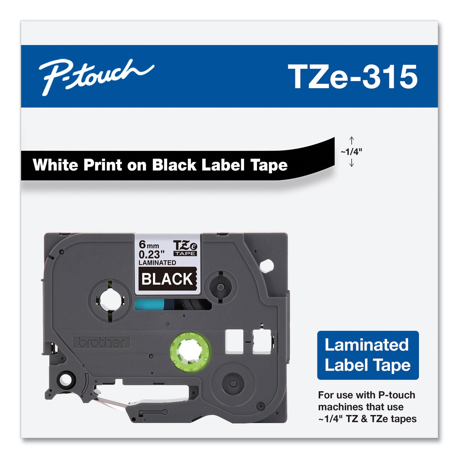 tze-standard-adhesive-laminated-labeling-tape-023-x-262-ft-white-on-black_brttze315 - 2