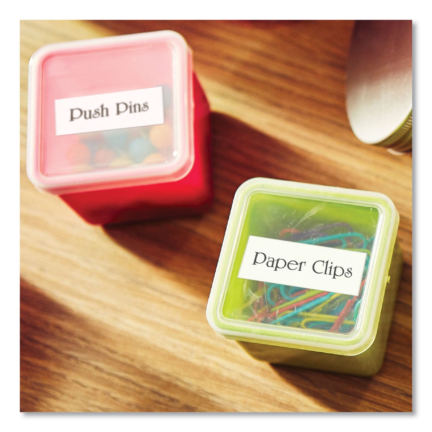 TZe Standard Adhesive Laminated Labeling Tape, 0.47" x 26.2 ft, Black on White -