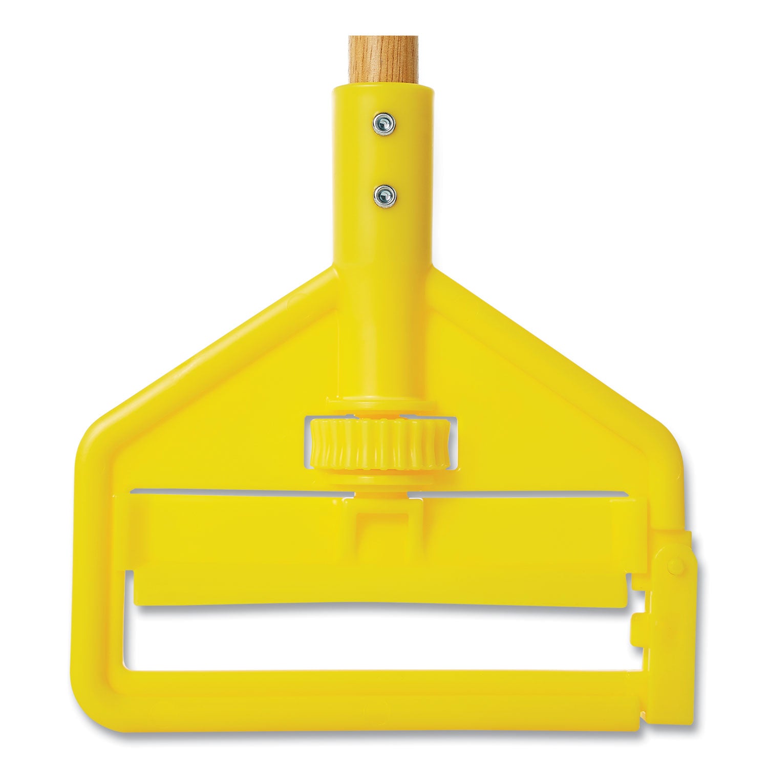 Invader Side-Gate Wood Wet-Mop Handle, 1" dia x 60", Natural, 12/Carton -