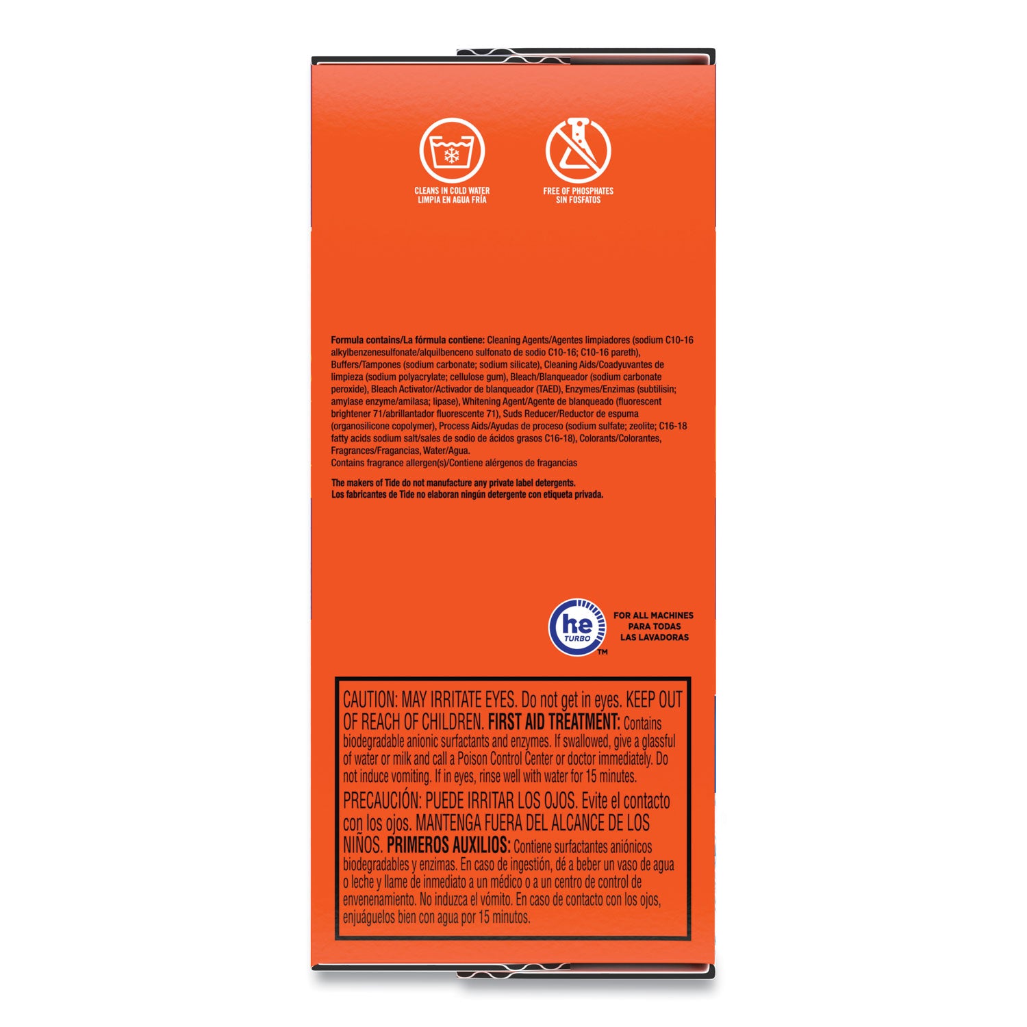 HE Laundry Detergent, Original Scent, Powder, 95 oz Box, 3/Carton -