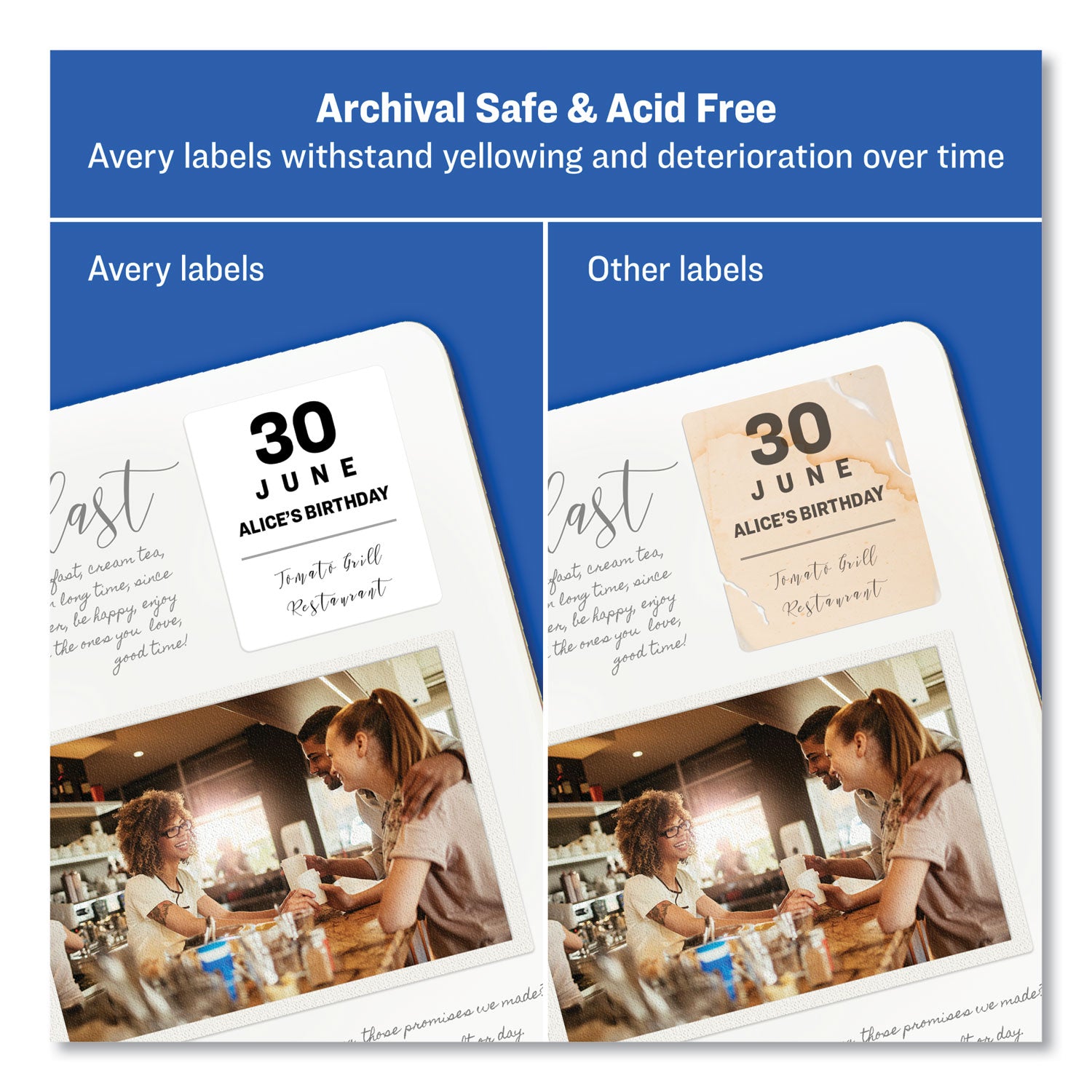 Oval Print-to-the-Edge Labels, 1.5 x 2.5, White, 18/Sheet, 15 Sheets/Pack -