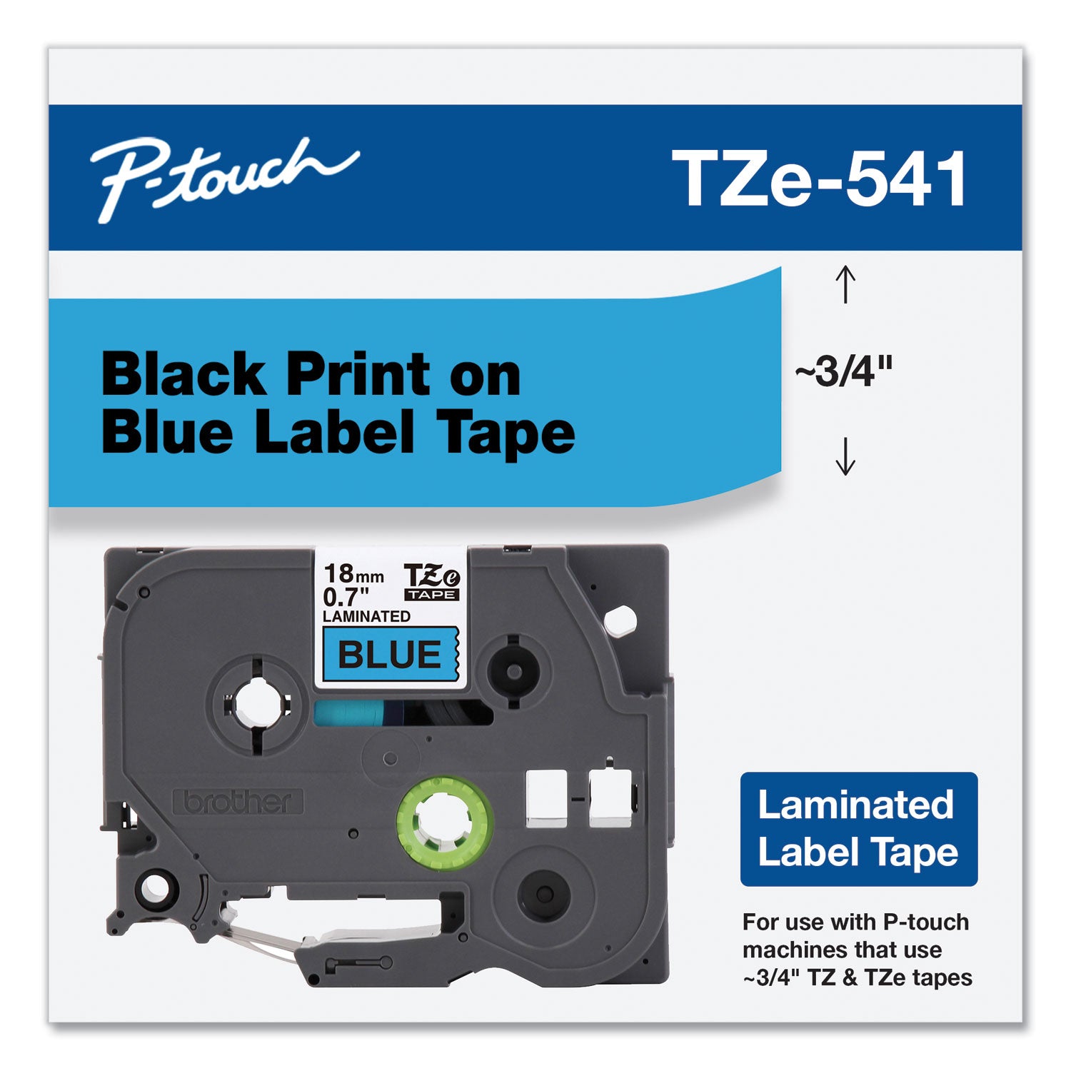 tze-standard-adhesive-laminated-labeling-tape-07-x-262-ft-black-on-blue_brttze541 - 2