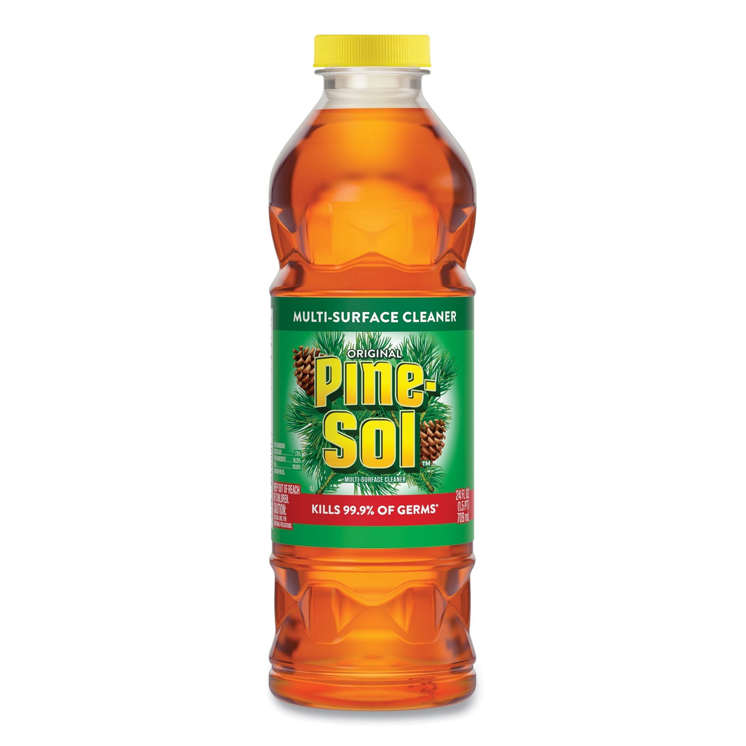 Multi-Surface Cleaner Disinfectant, Pine, 24 oz Bottle -