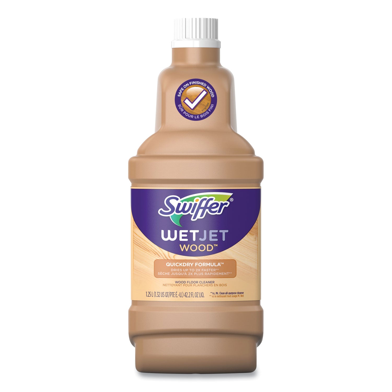 WetJet System Cleaning-Solution Refill, Blossom Breeze Scent, 1.25 L Bottle, 4/Carton - 2