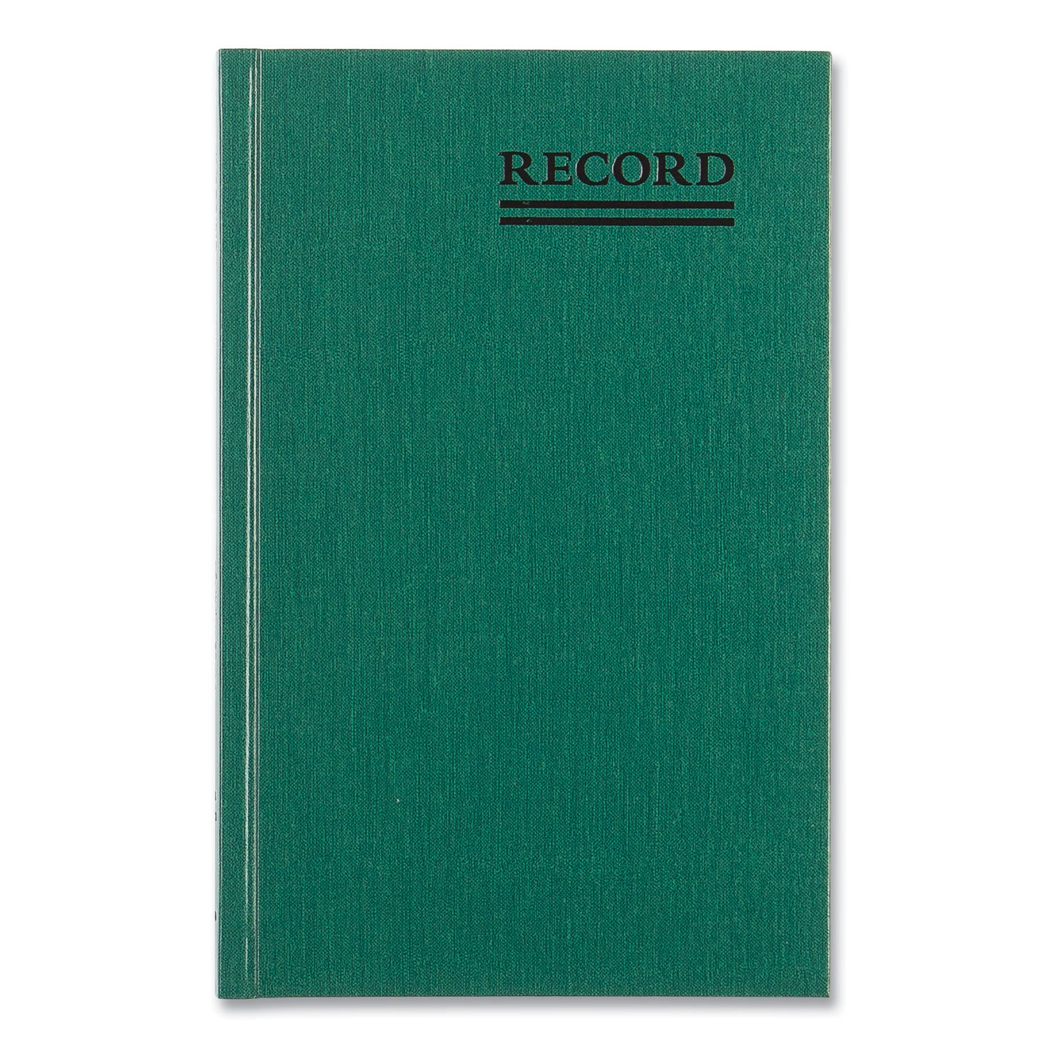 Emerald Series Account Book, Green Cover, 9.63 x 6.25 Sheets, 200 Sheets/Book -