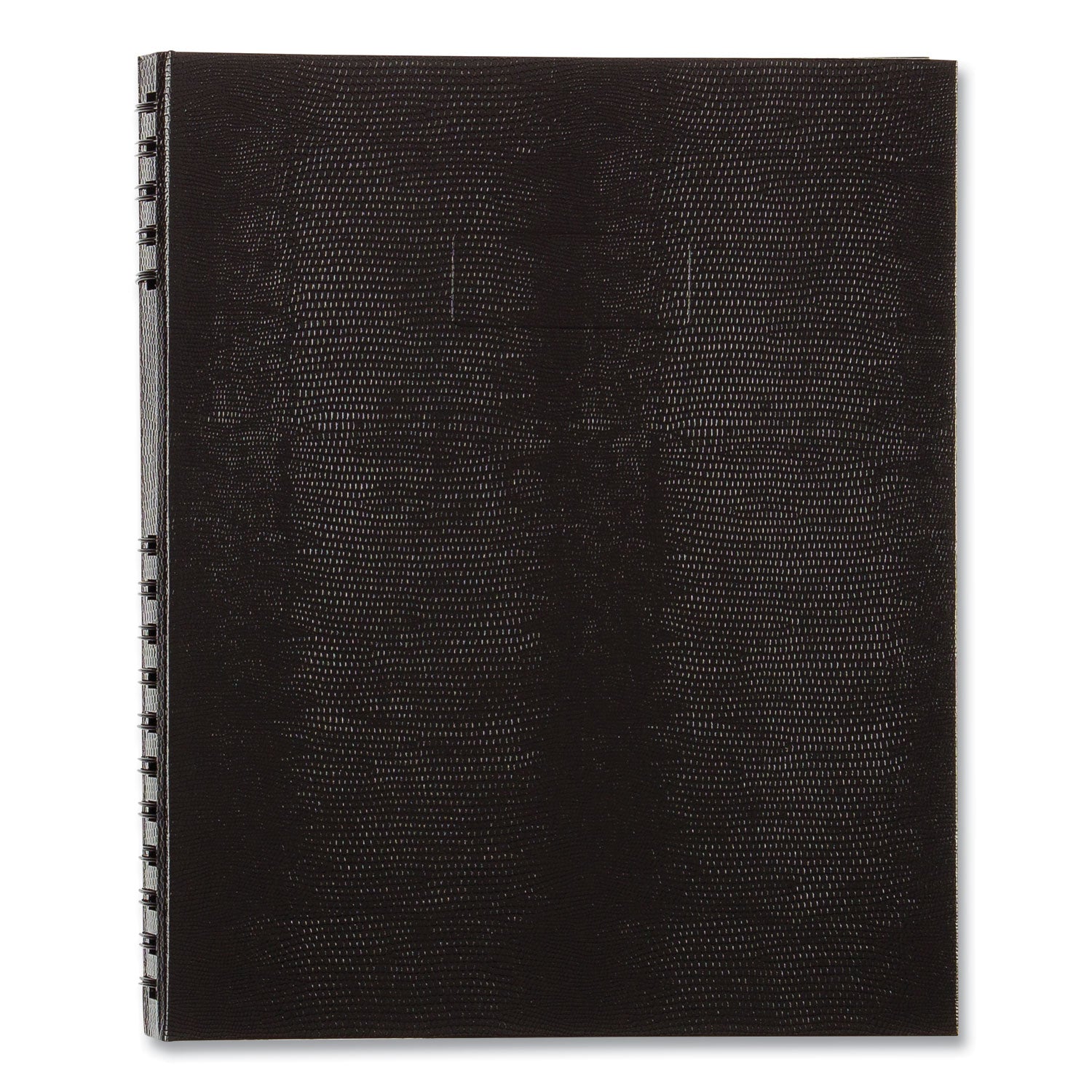 NotePro Undated Daily Planner, 10.75 x 8.5, Black Cover, Undated -