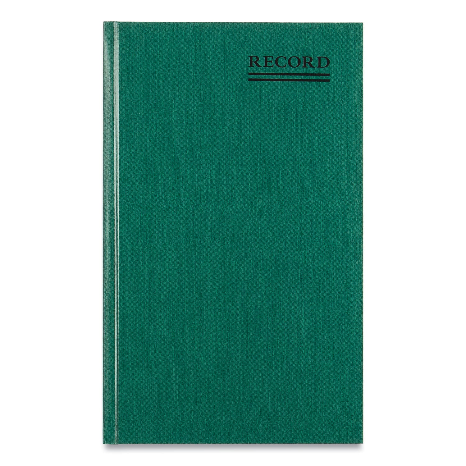 Emerald Series Account Book, Green Cover, 12.25 x 7.25 Sheets, 500 Sheets/Book -