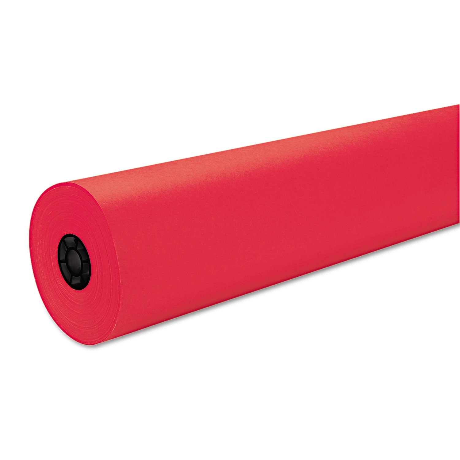 Decorol Flame Retardant Art Rolls, 40 lb Cover Weight, 36" x 1000 ft, Cherry Red -