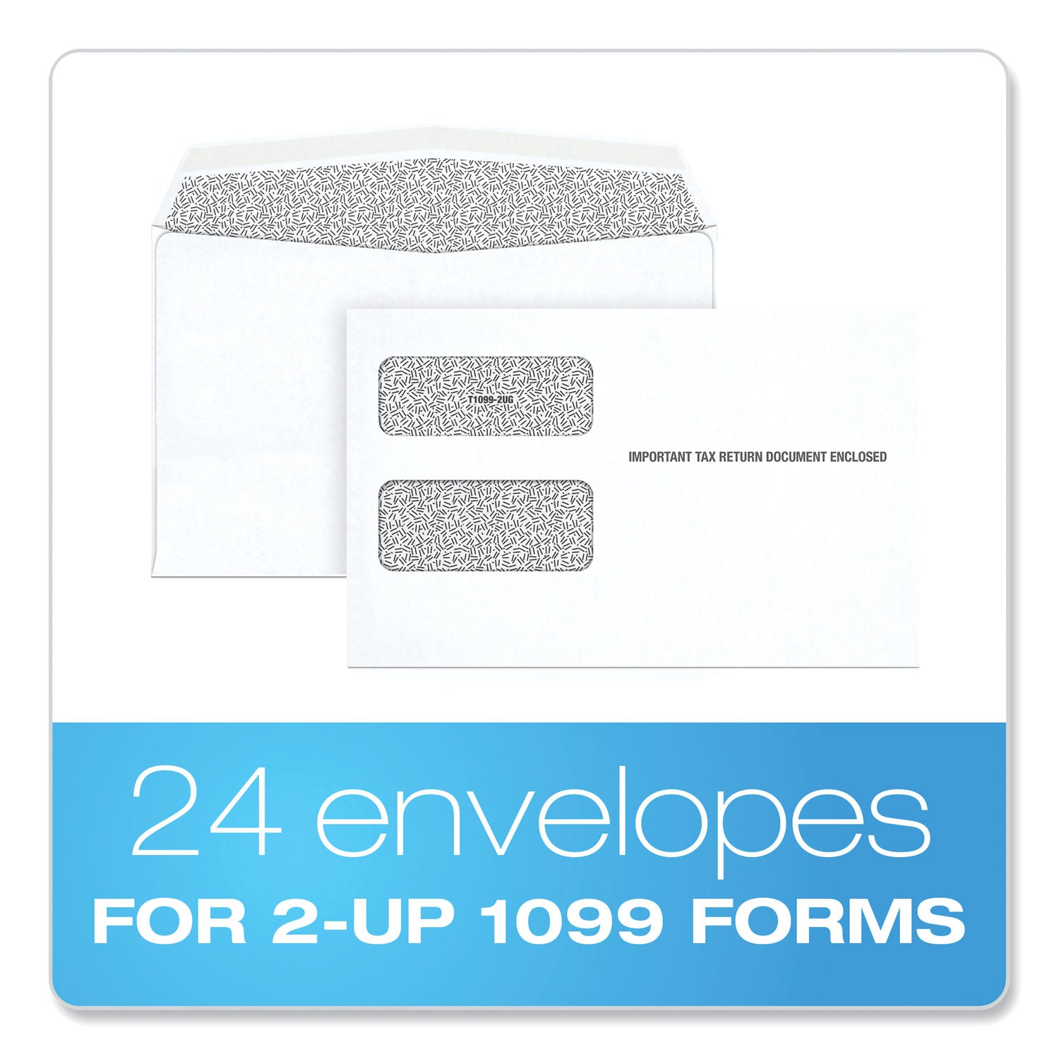 1099-double-window-envelope-commercial-flap-gummed-closure-563-x-9-white-24-pack_top22222 - 2