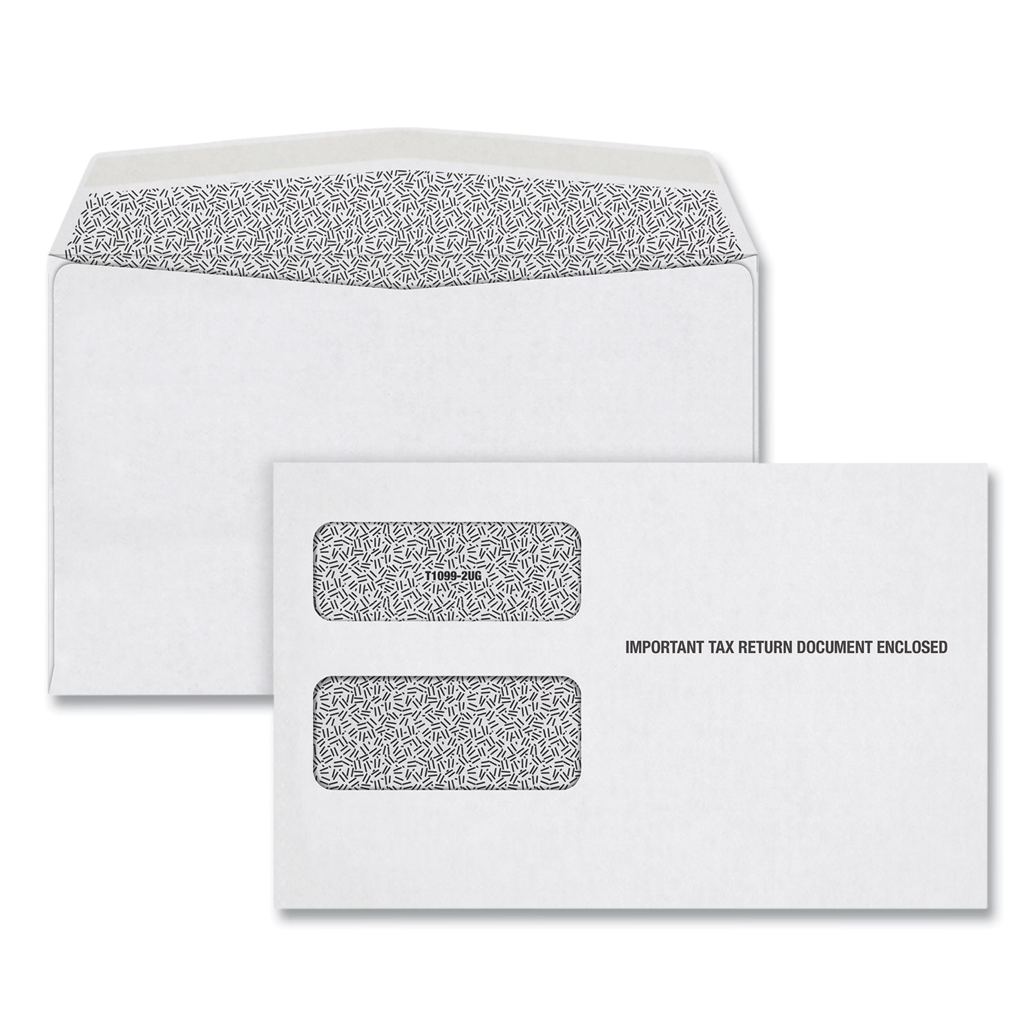 1099-double-window-envelope-commercial-flap-gummed-closure-563-x-9-white-24-pack_top22222 - 1