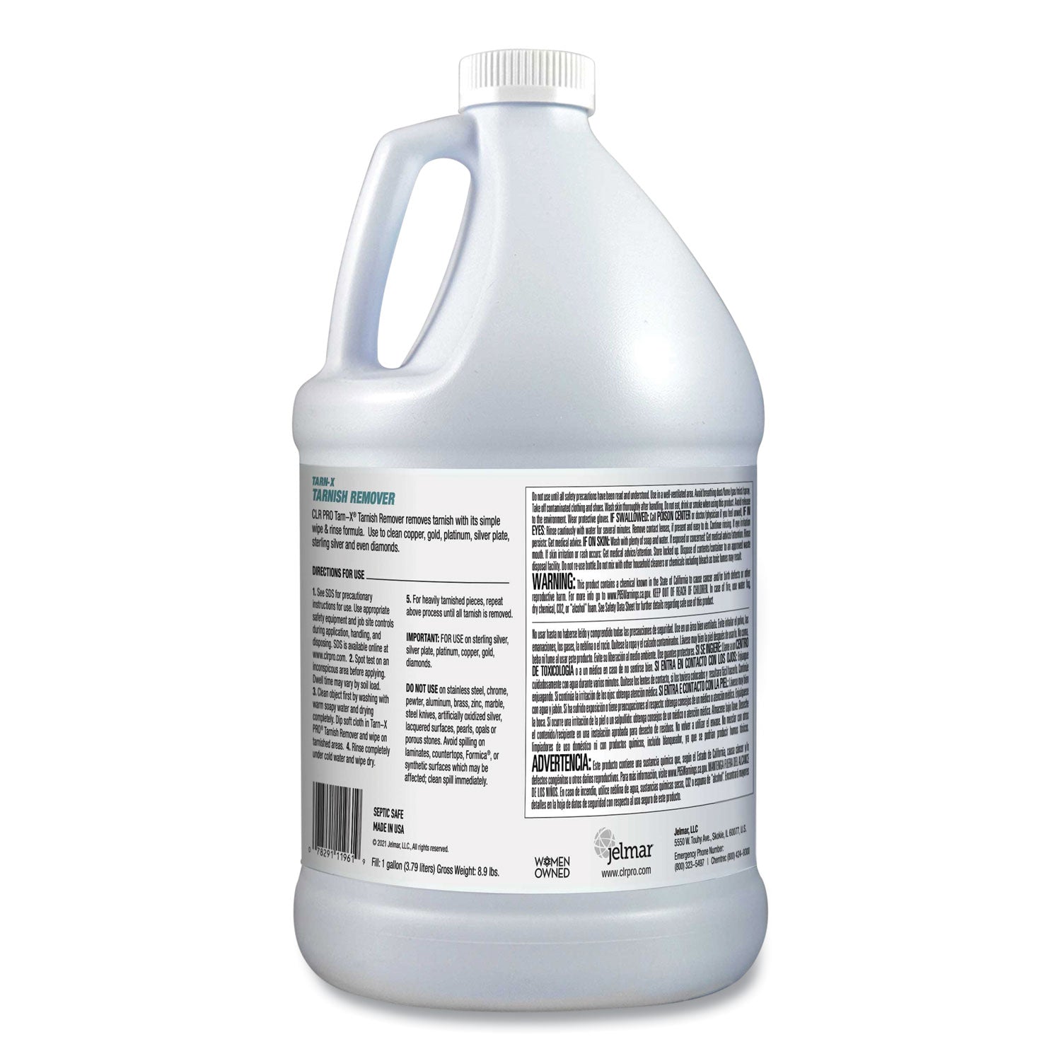 Tarnish Remover, 1 gal Bottle -