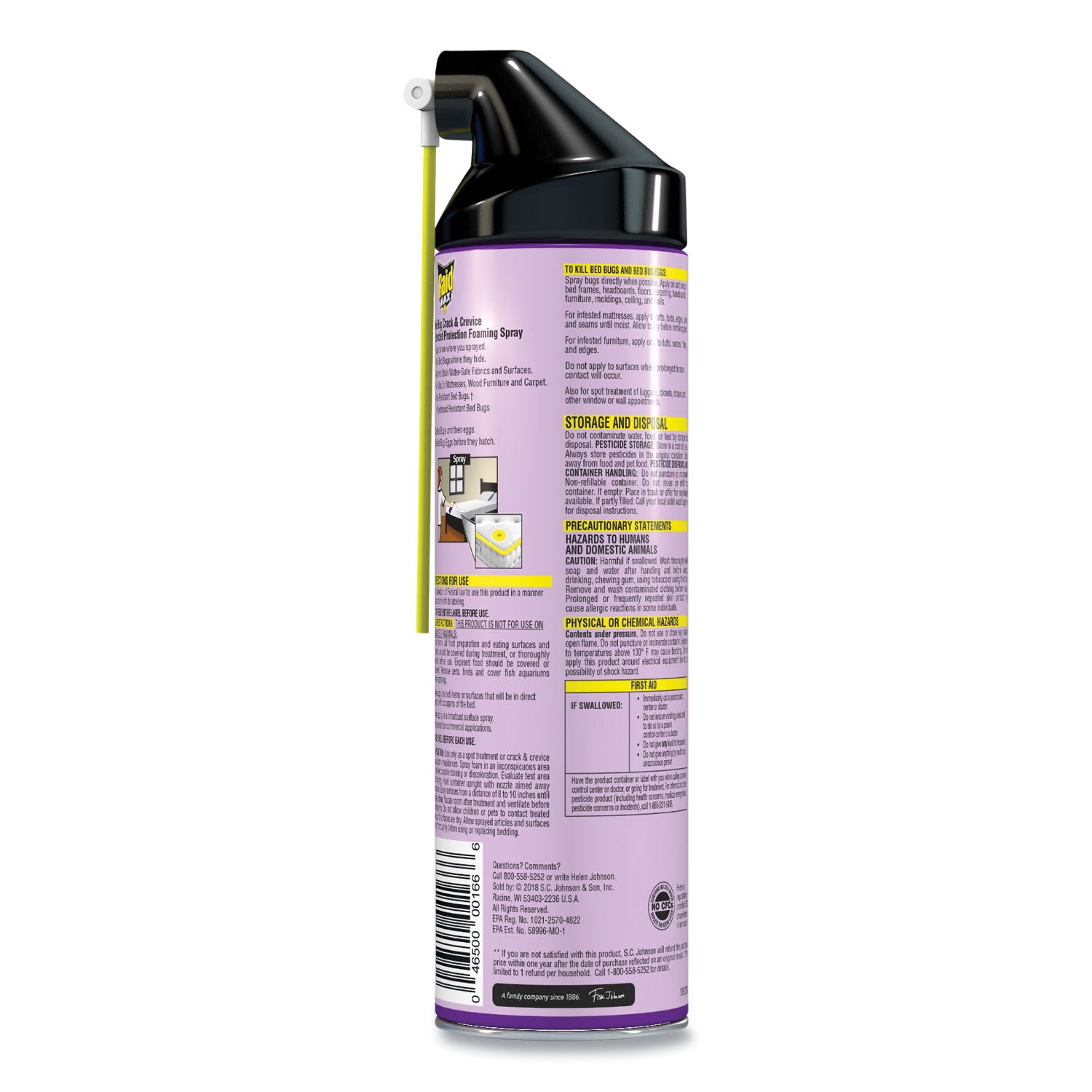 foaming-crack-and-crevice-bed-bug-killer-175-oz-aerosol-spray-6-carton_sjn305739 - 2