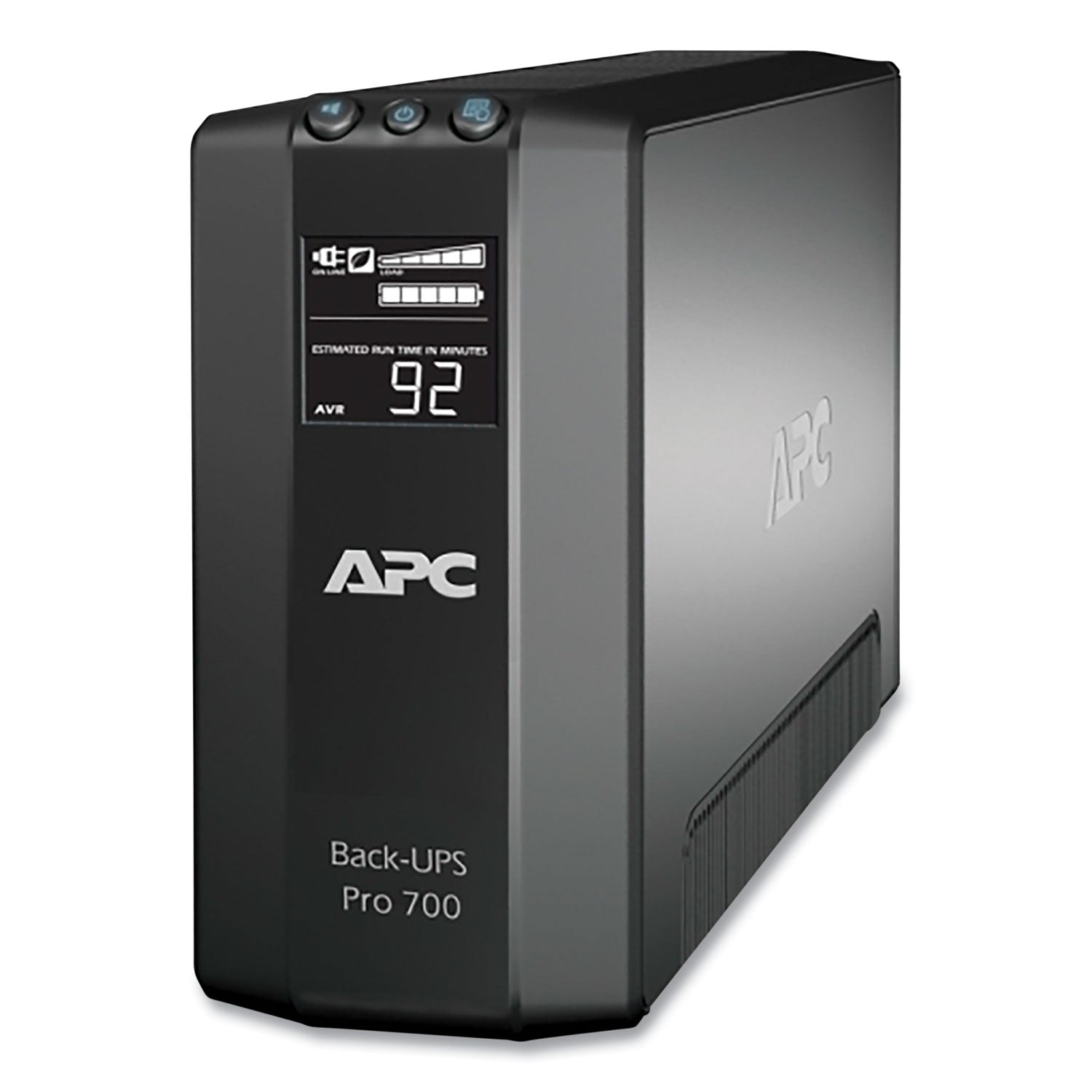 BR700G Back-UPS Pro 700 Battery Backup System, 6 Outlets, 700 VA, 355 J -
