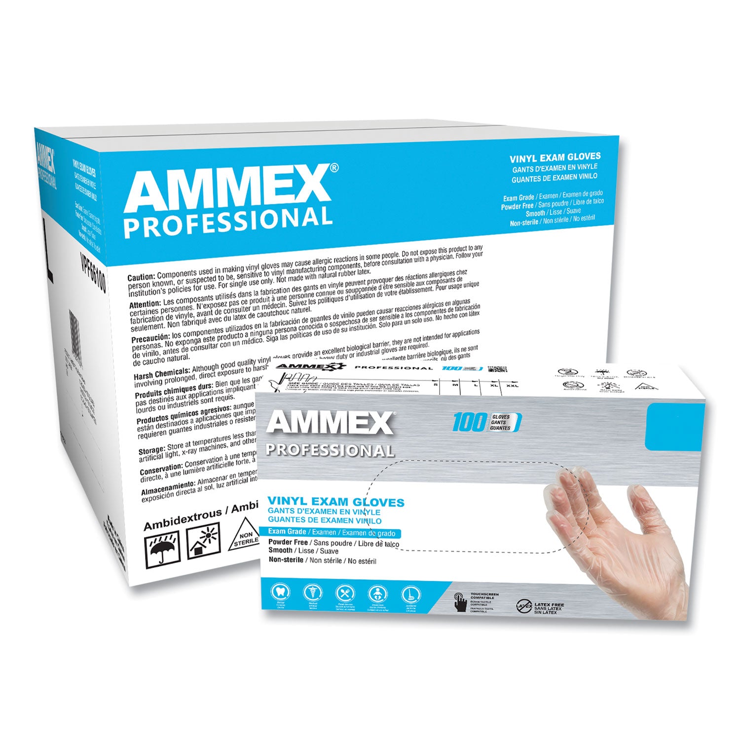 vinyl-exam-gloves-powder-free-medium-clear-100-box_axcvpf64100 - 1