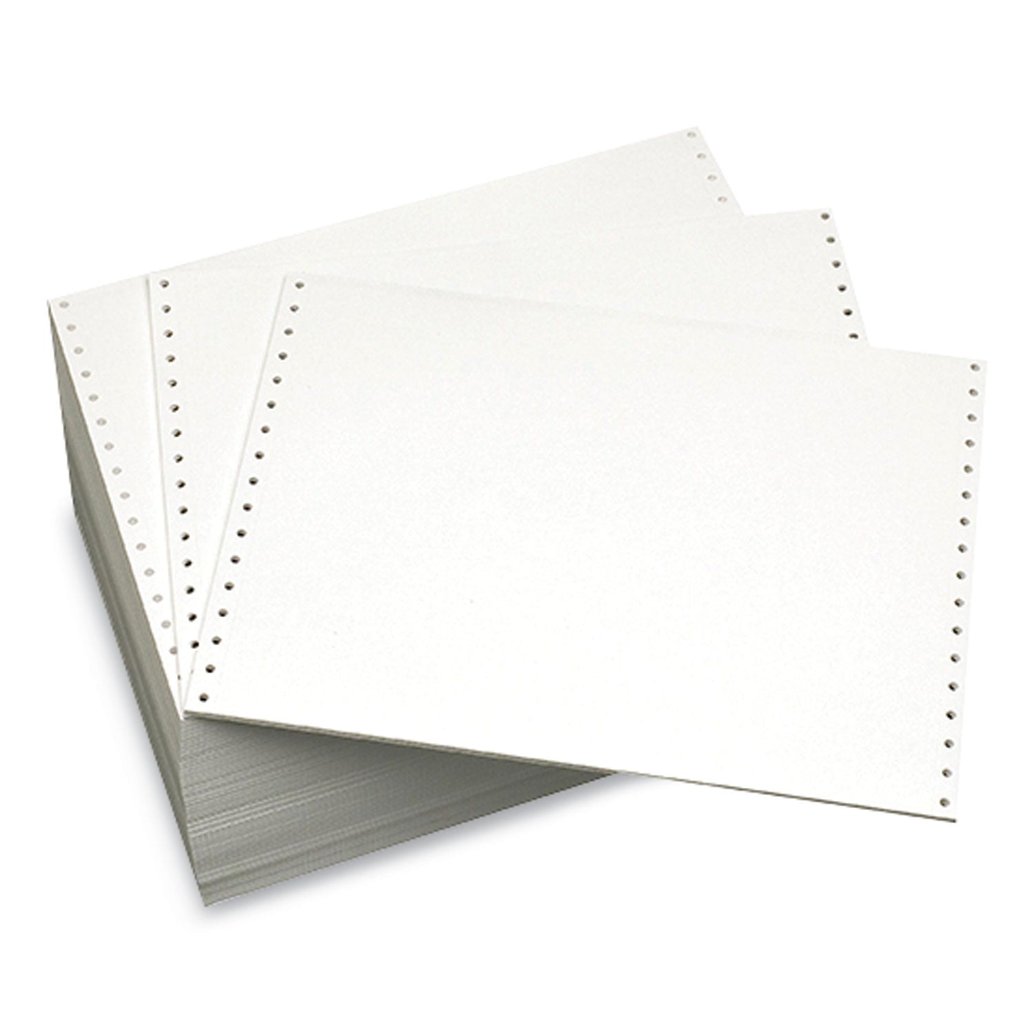 continuous-feed-computer-paper-1-part-18-lb-bond-weight-85-x-12-white-4000-carton_dmr120028 - 1