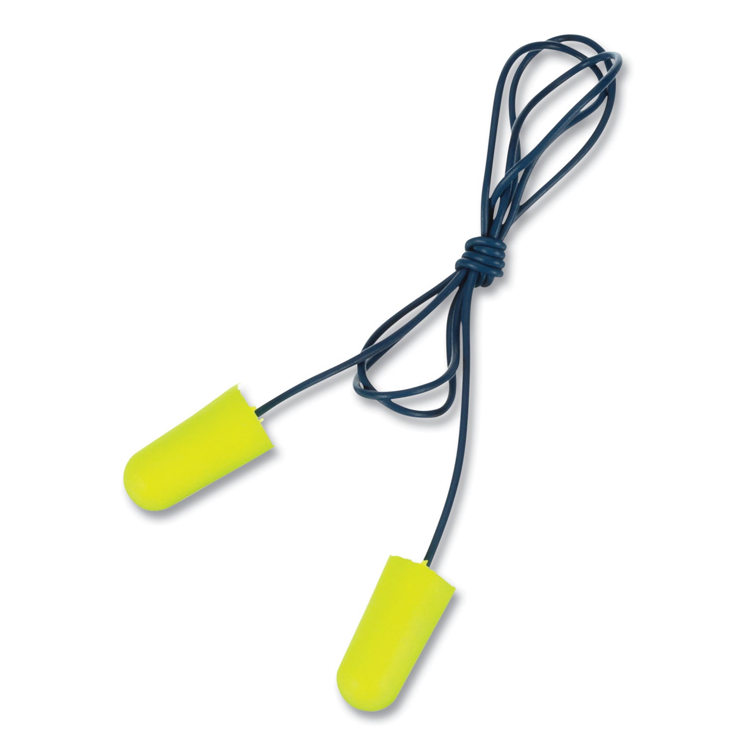 E-A-Rsoft Metal Detectable Soft Foam Earplugs, Corded, 32 NRR, Poly Bag, 200 Pairs/Box -