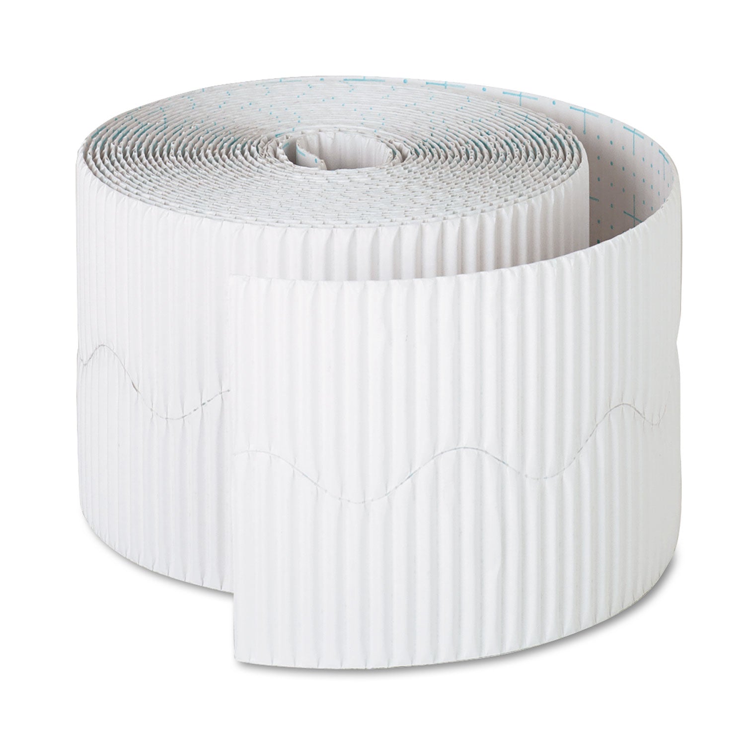 Bordette Decorative Border, 2.25" x 50 ft Roll, White -
