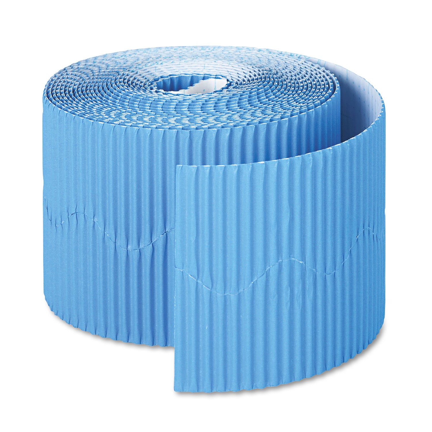 Bordette Decorative Border, 2.25" x 50 ft Roll, Brite Blue -