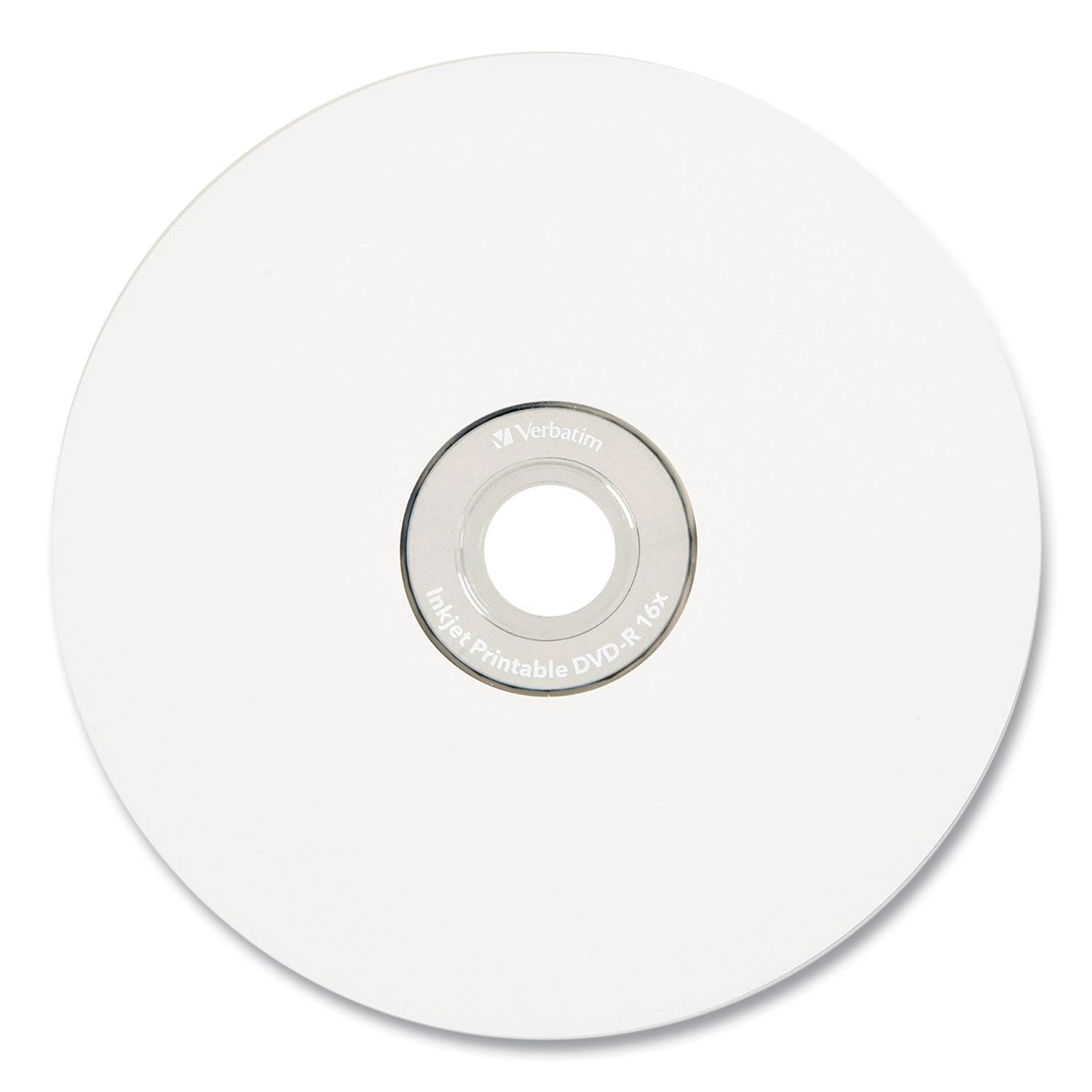 DVD-R Recordable Disc, 4.7 GB, 16x, Spindle, White, 50/Pack -