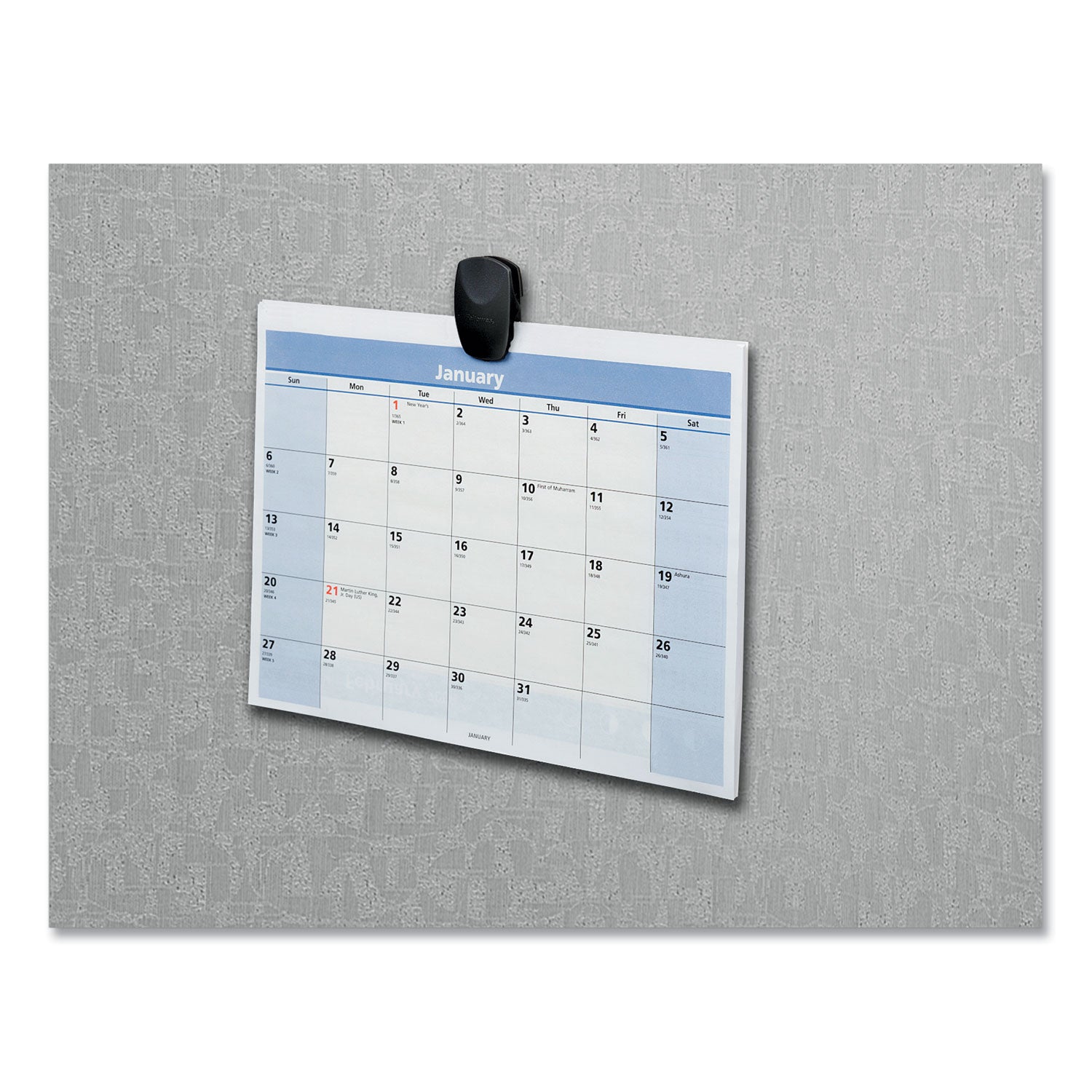 partition-additions-clips-40-sheet-capacity-dark-graphite-4-pack_fel75270 - 2