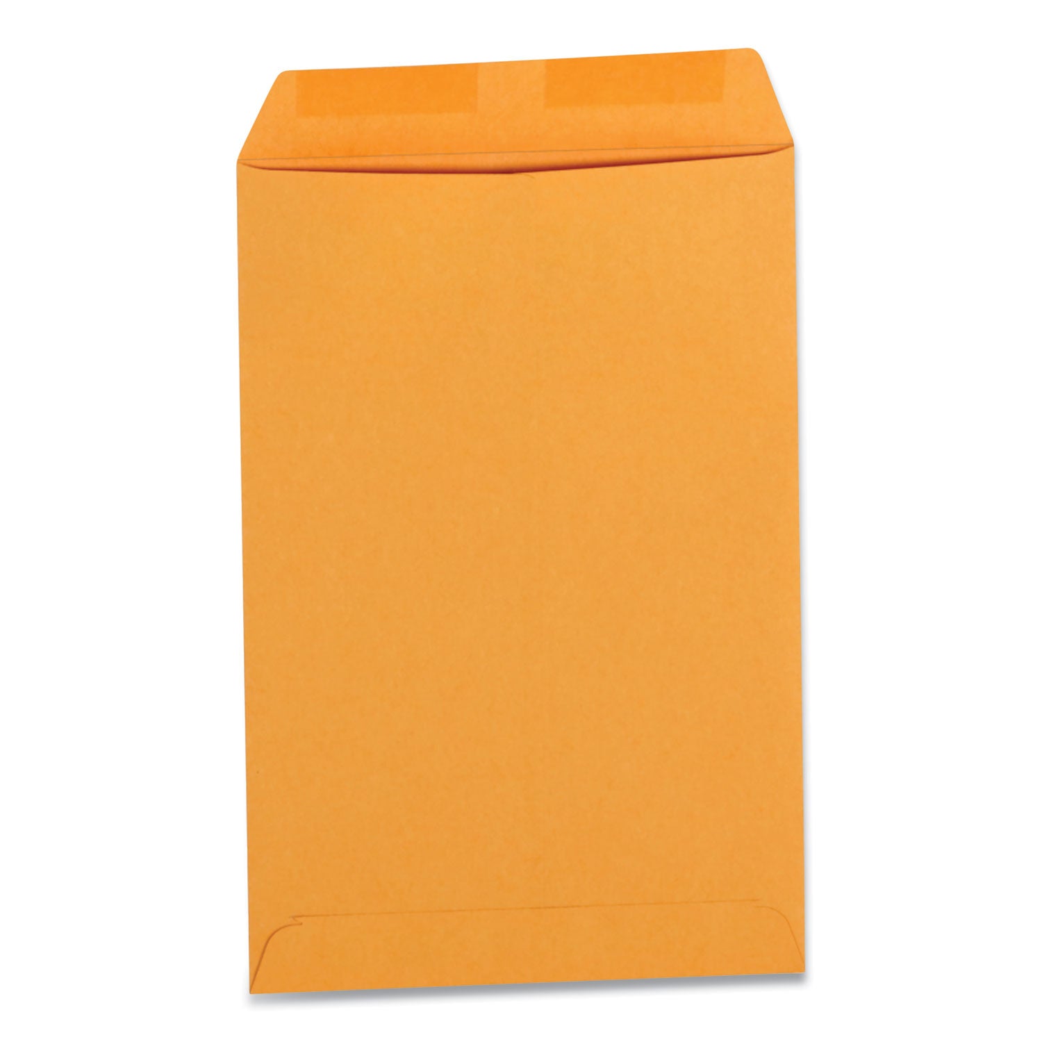 self-stick-open-end-catalog-envelope-#1-square-flap-self-adhesive-closure-6-x-9-brown-kraft-100-box_unv42200 - 1
