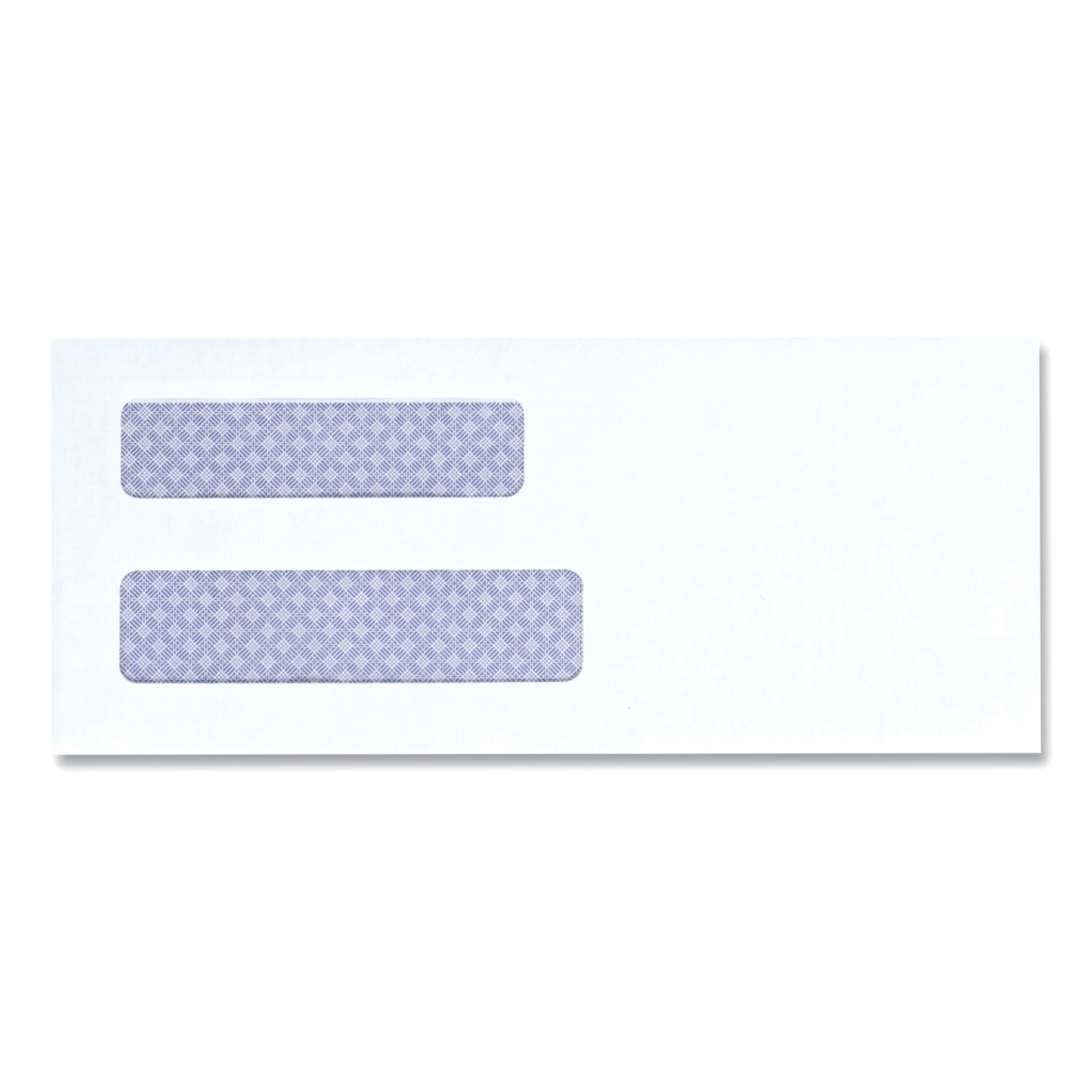 double-window-business-envelope-#8-5-8-square-flap-gummed-closure-363-x-888-white-500-box_unv35213 - 1