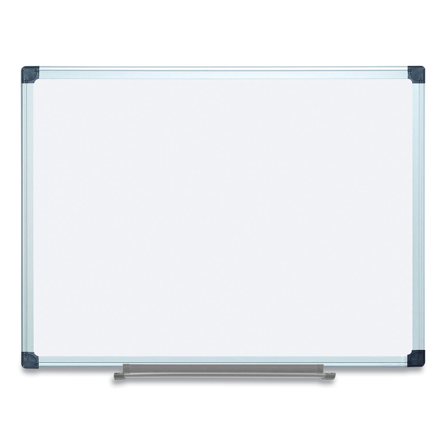 Porcelain Value Dry Erase Board, 36 x 48, White Surface, Silver Aluminum Frame -
