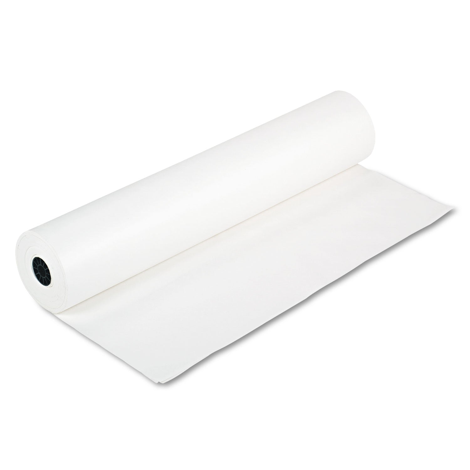 Rainbow Duo-Finish Colored Kraft Paper, 35 lb Wrapping Weight, 36" x 1,000 ft, White -