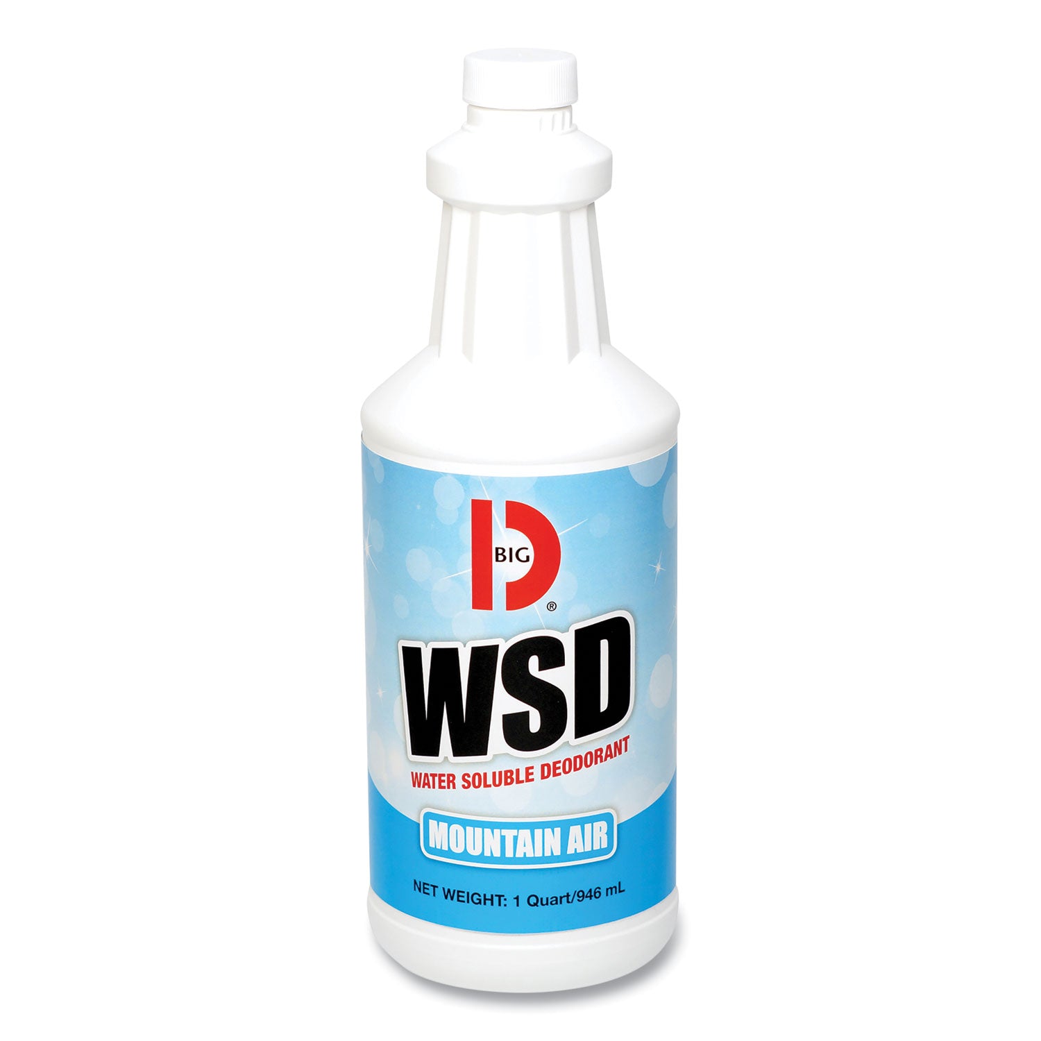 Water-Soluble Deodorant, Mountain Air, 32 oz Bottle, 12/Carton -