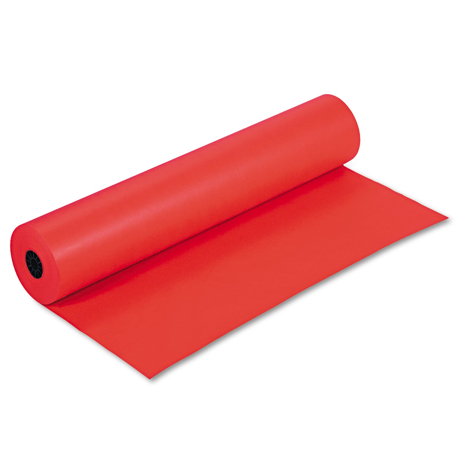 Rainbow Duo-Finish Colored Kraft Paper, 35 lb Wrapping Weight, 36" x 1,000 ft, Flame -