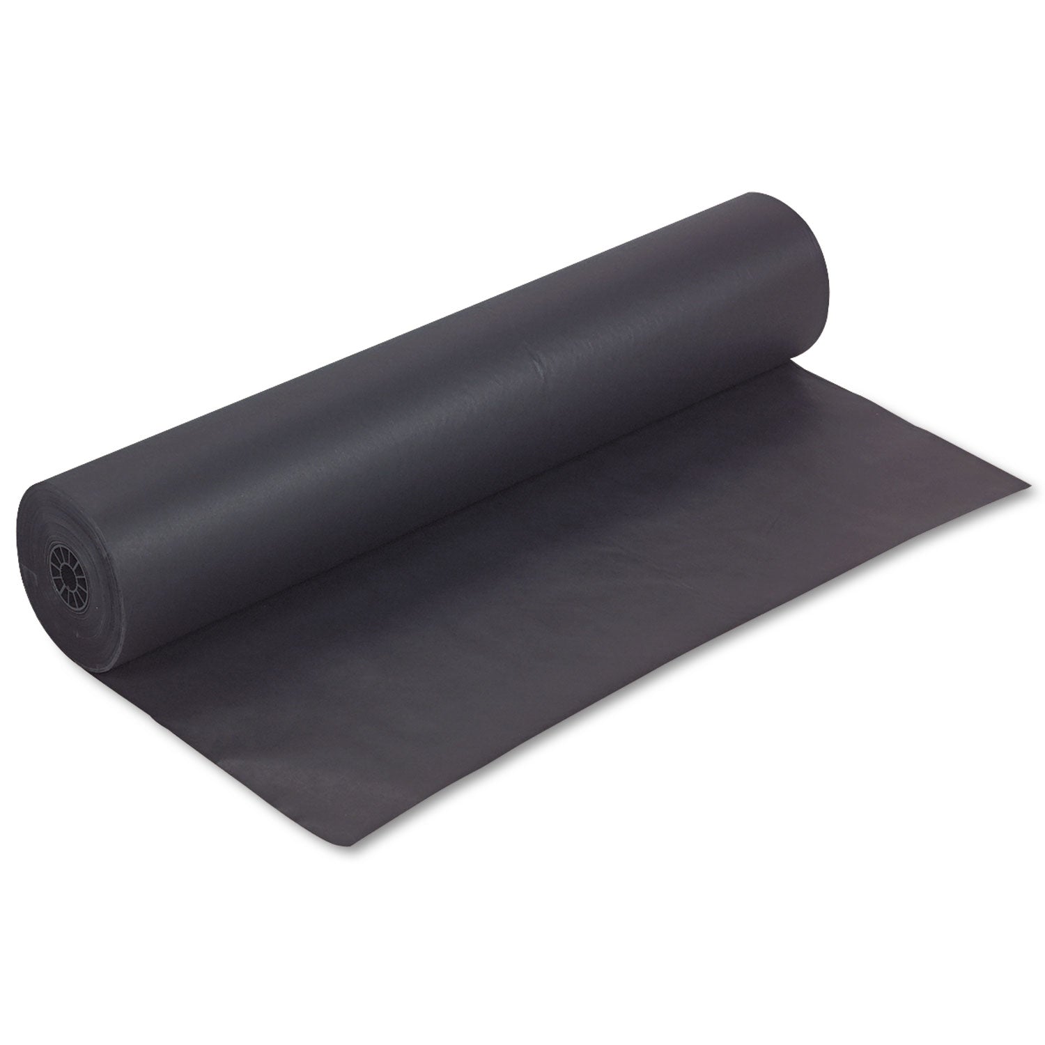 Rainbow Duo-Finish Colored Kraft Paper, 35 lb Wrapping Weight, 36" x 1,000 ft, Black -