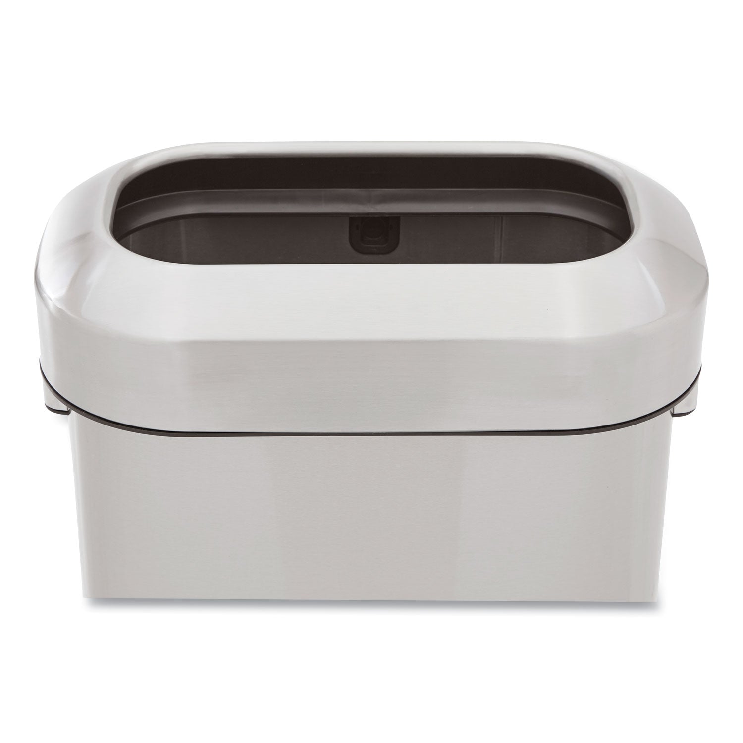 refine-series-waste-receptacle-15-gal-plastic-stainless-steel_rcp2147581 - 2