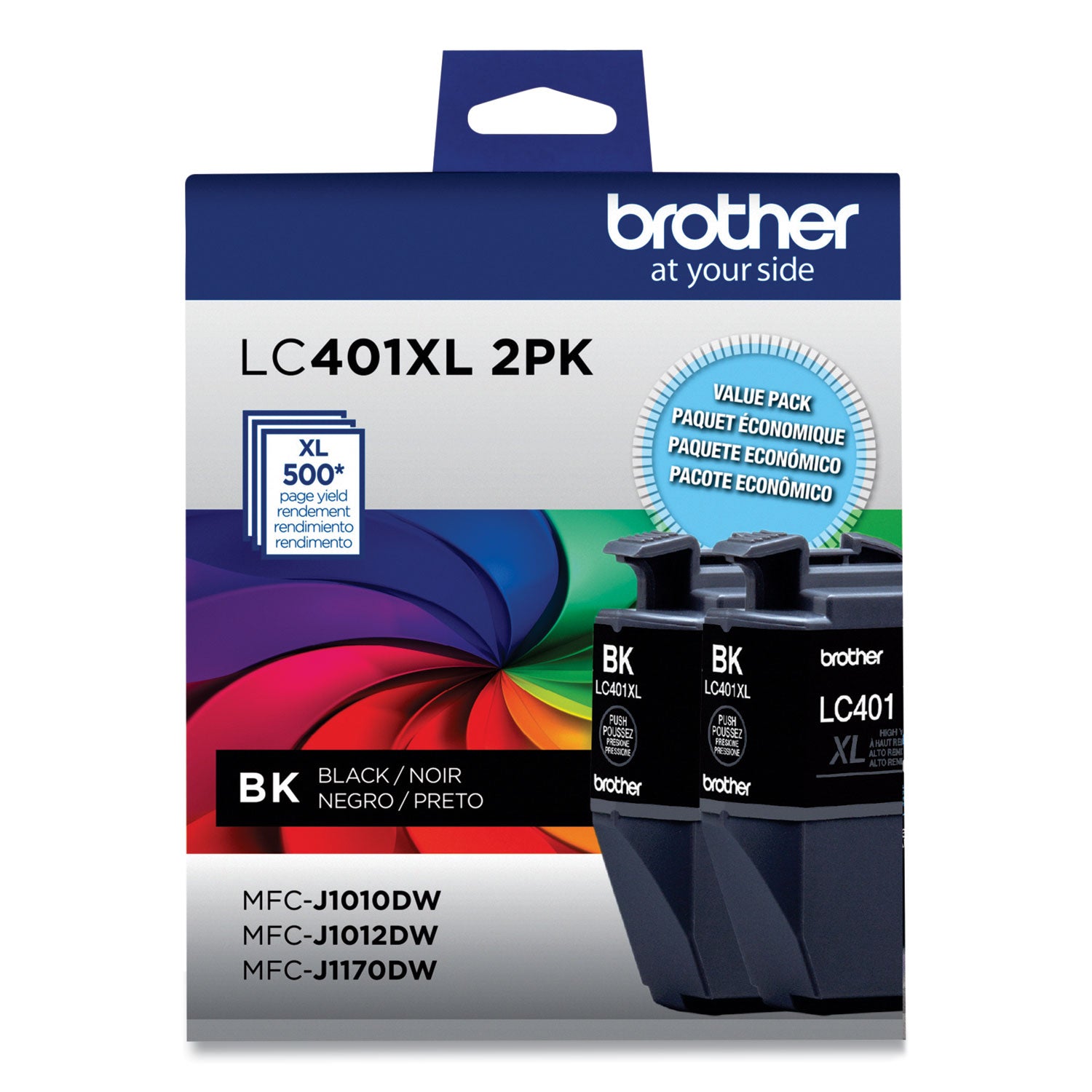 lc401xl2pks-high-yield-ink-500-page-yield-black-2-pack_brtlc401xl2pks - 1
