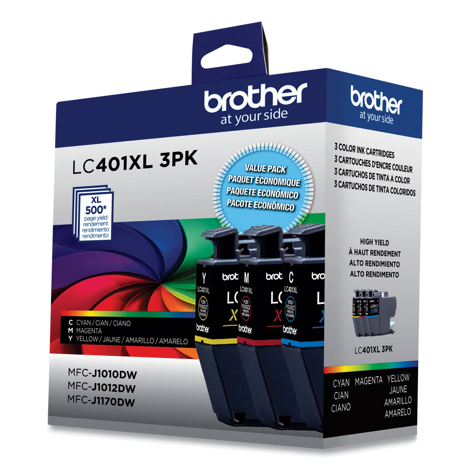 lc401xl3pks-high-yield-ink-500-page-yield-cyan-magenta-yellow-3-pack_brtlc401xl3pks - 2