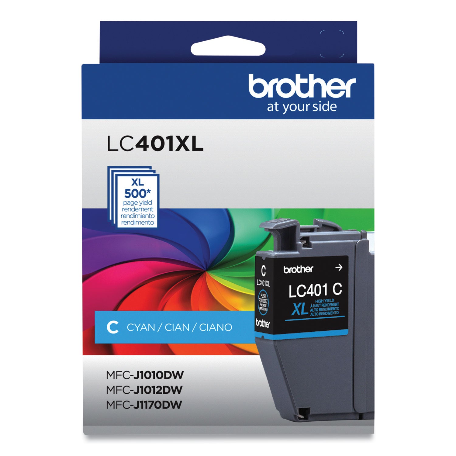 lc401xlcs-high-yield-ink-500-page-yield-cyan_brtlc401xlcs - 1