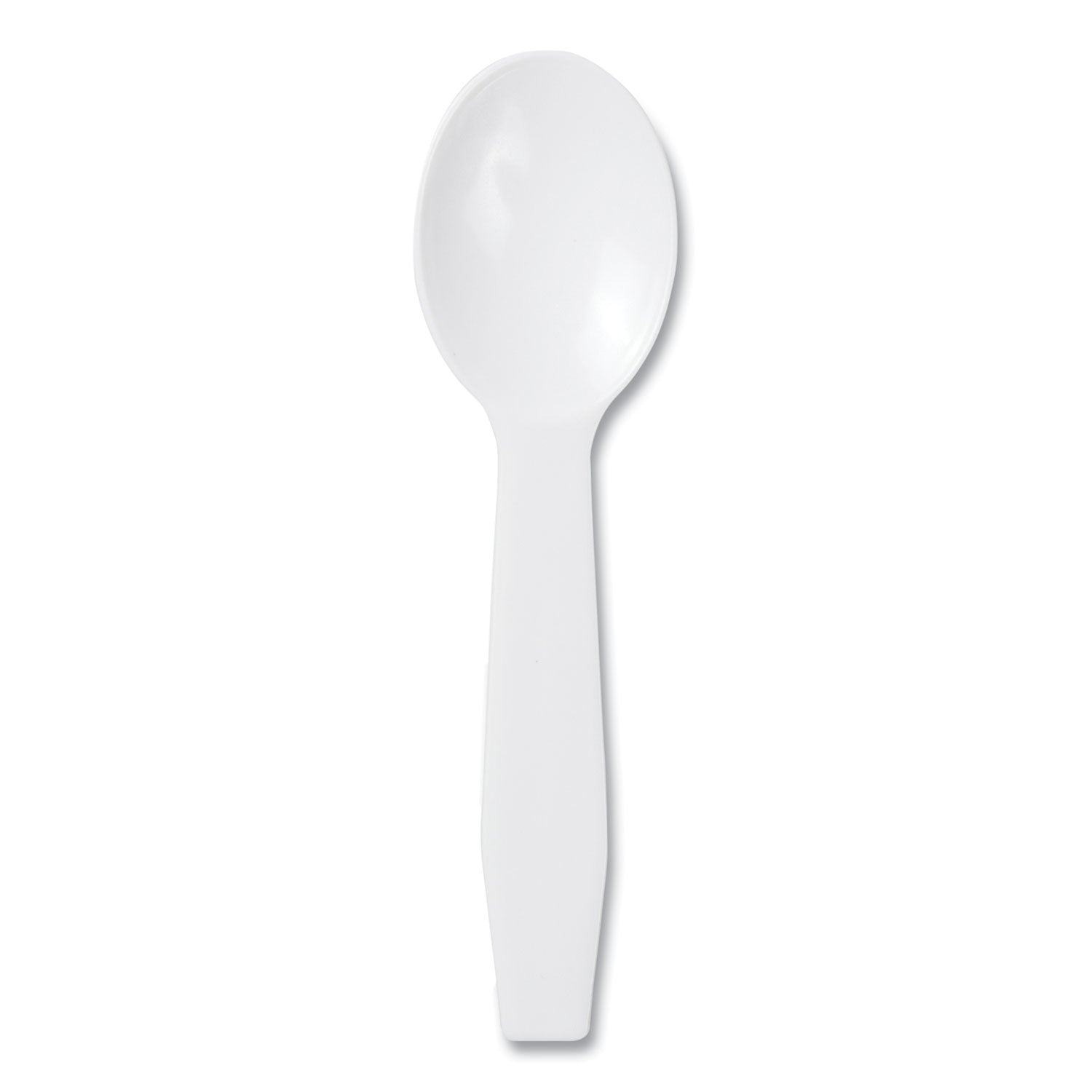 Polystyrene Taster Spoons, White, 3000/Carton -