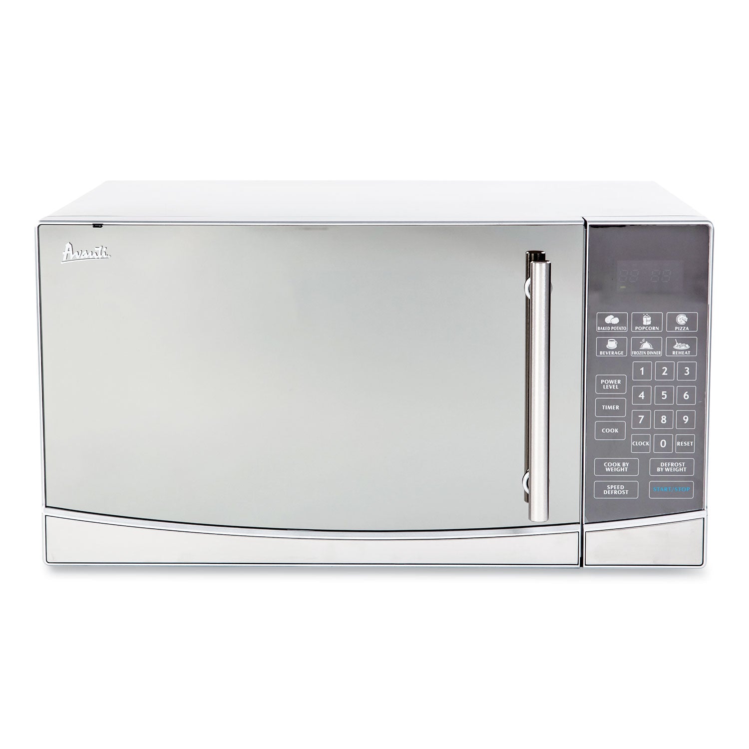 1.1 Cubic Foot Capacity Stainless Steel Touch Microwave Oven, 1,000 Watts -