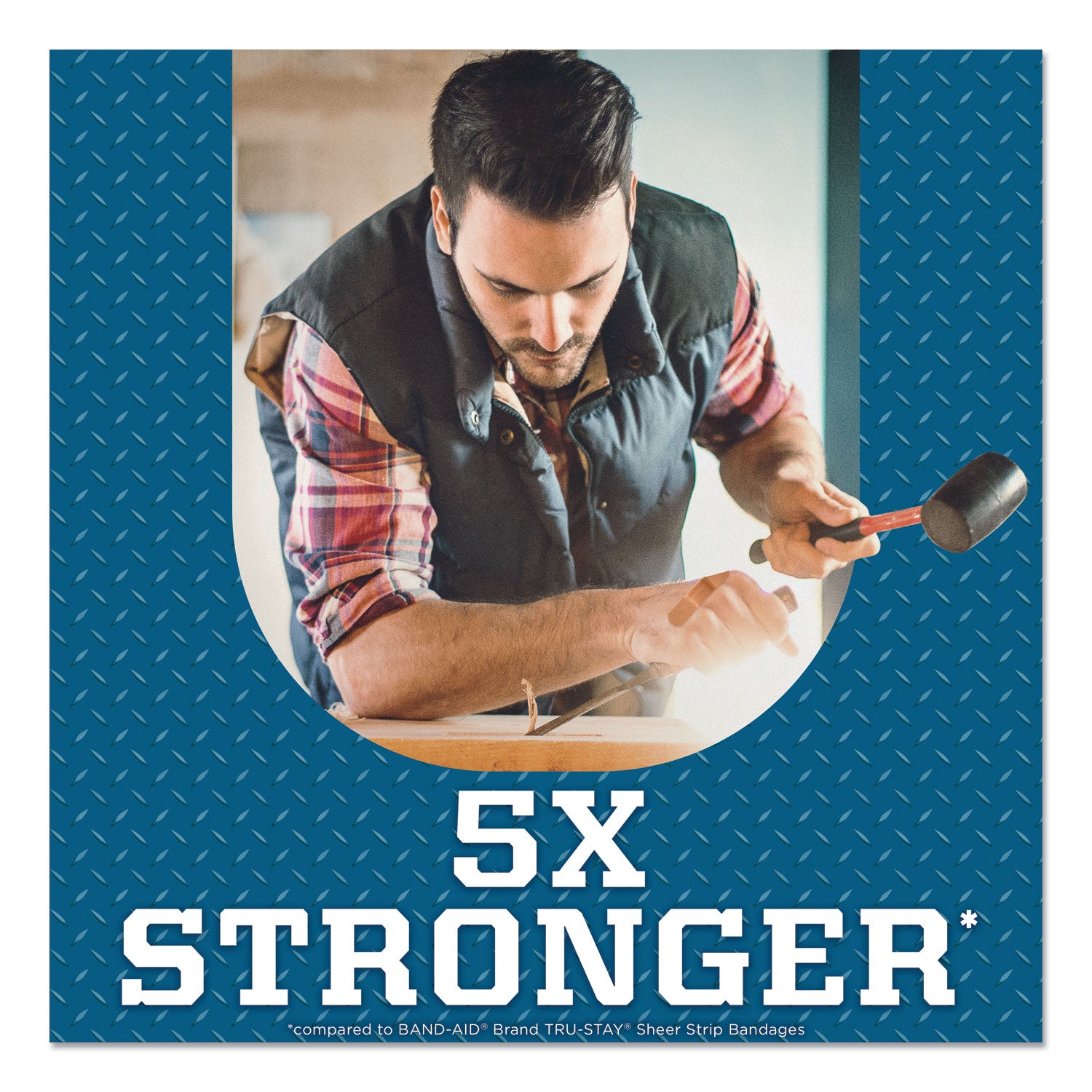 Flexible Fabric Adhesive Tough Strip Bandages, 1 x 4, 20/Box -