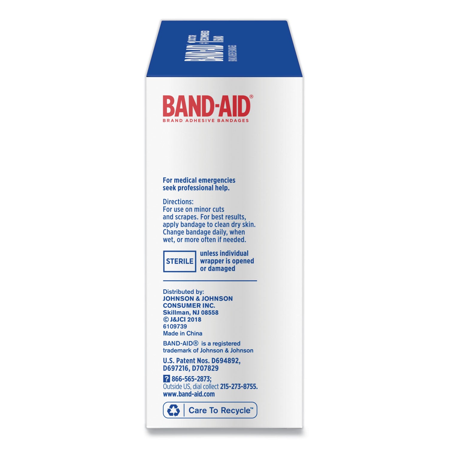 Flexible Fabric Adhesive Bandages, 1 x 3, 100/Box -
