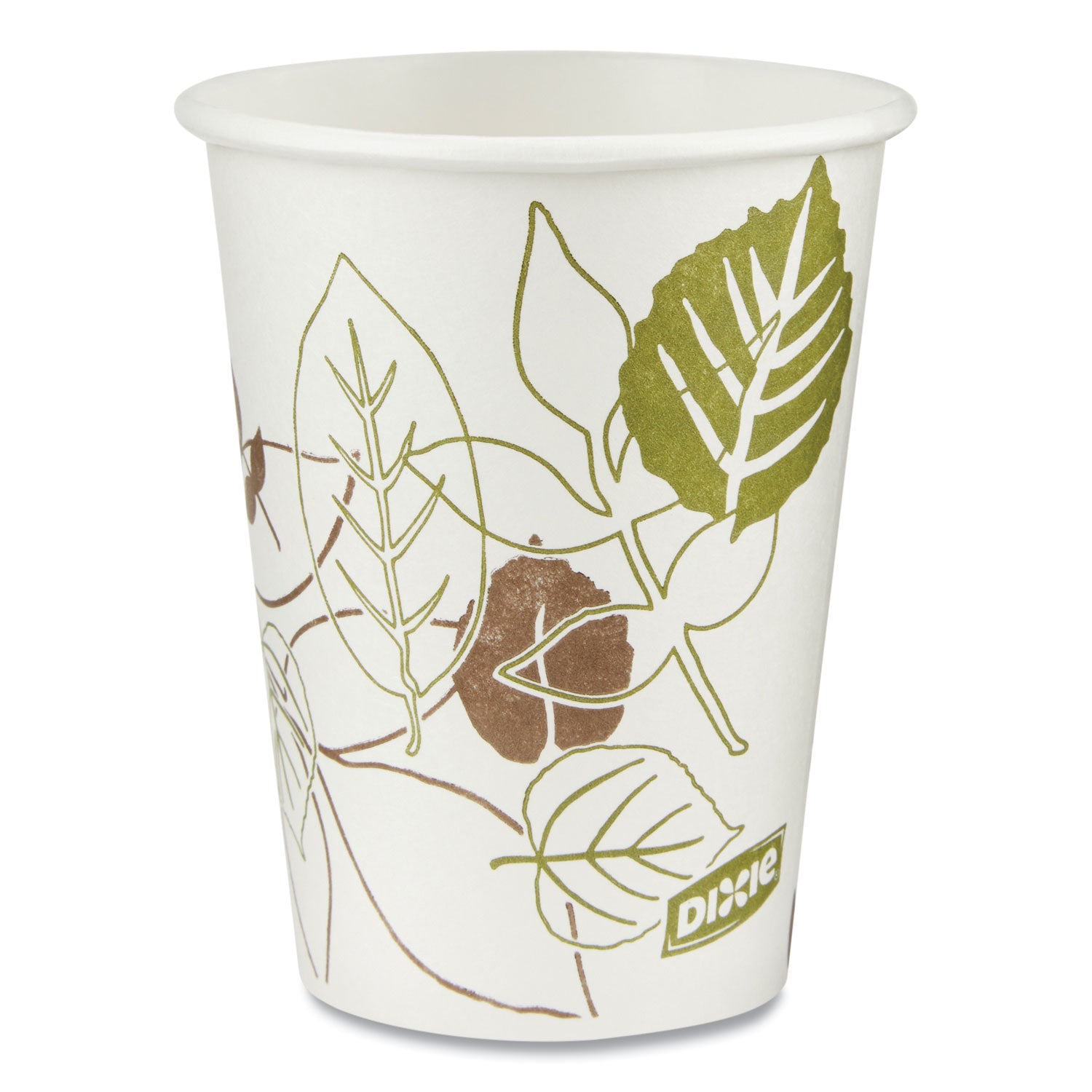 Pathways Paper Hot Cups, 8 oz, 25/Bag, 20 Bags/Carton -