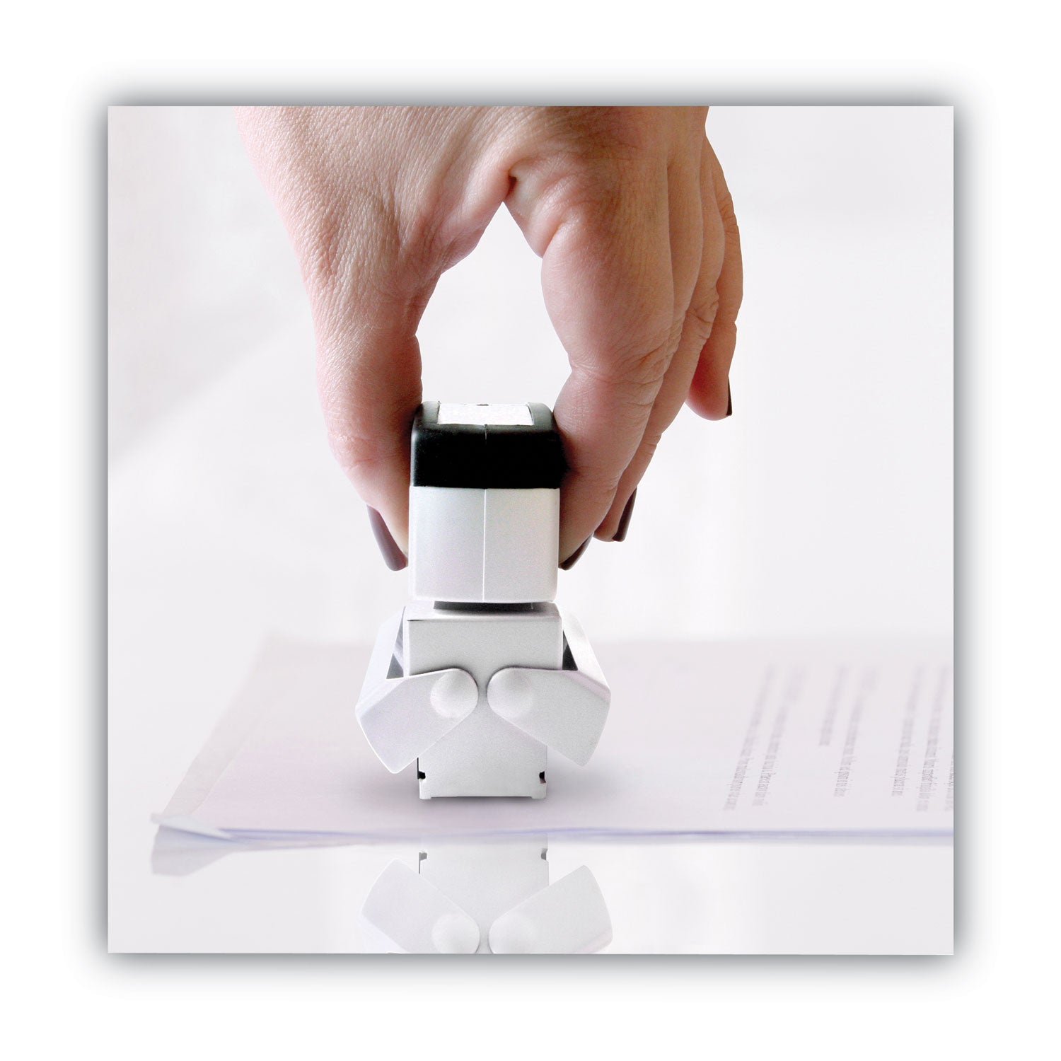 Pre-Inked Shutter Stamp, Red, MAILED, 1.63 x 0.5 -