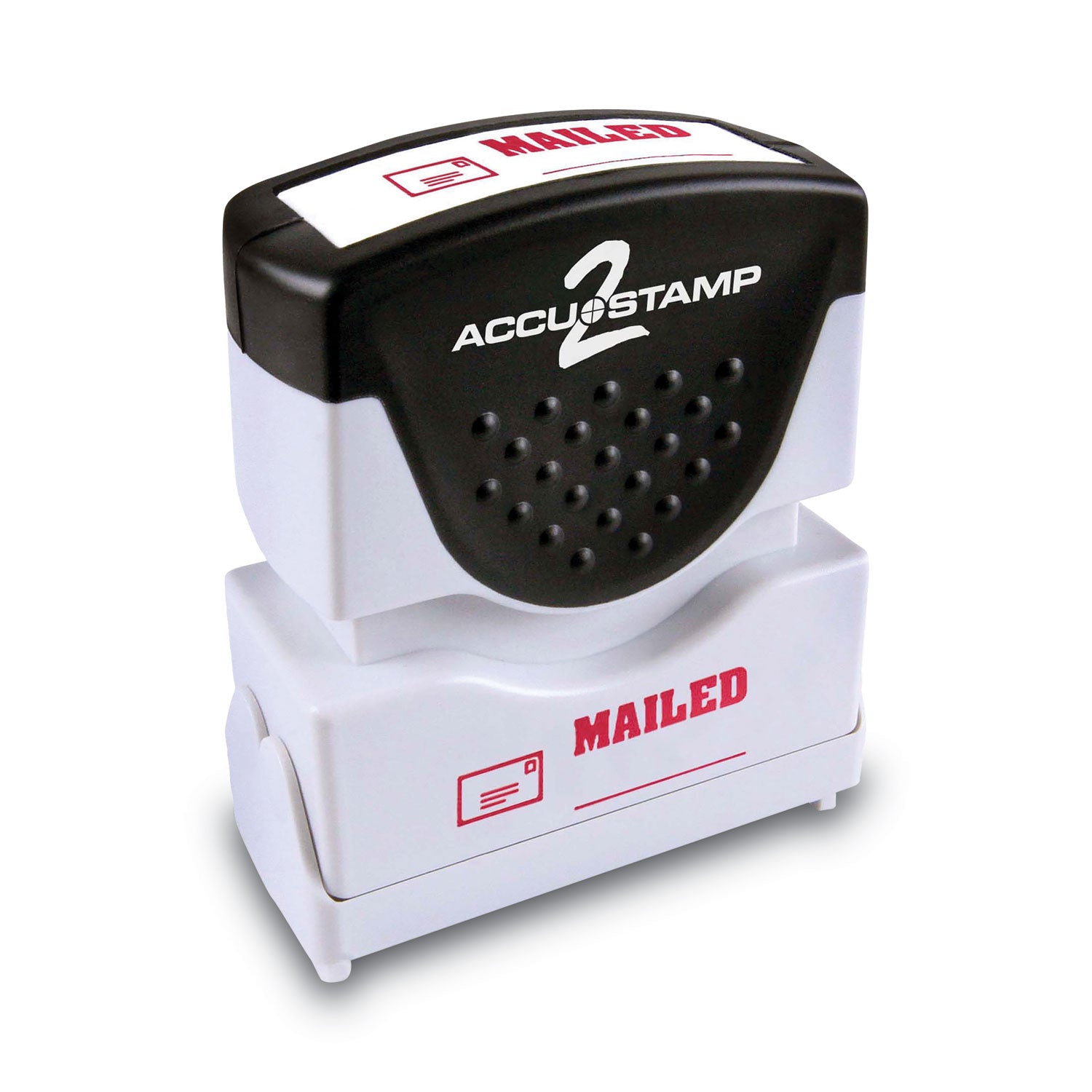Pre-Inked Shutter Stamp, Red, MAILED, 1.63 x 0.5 -