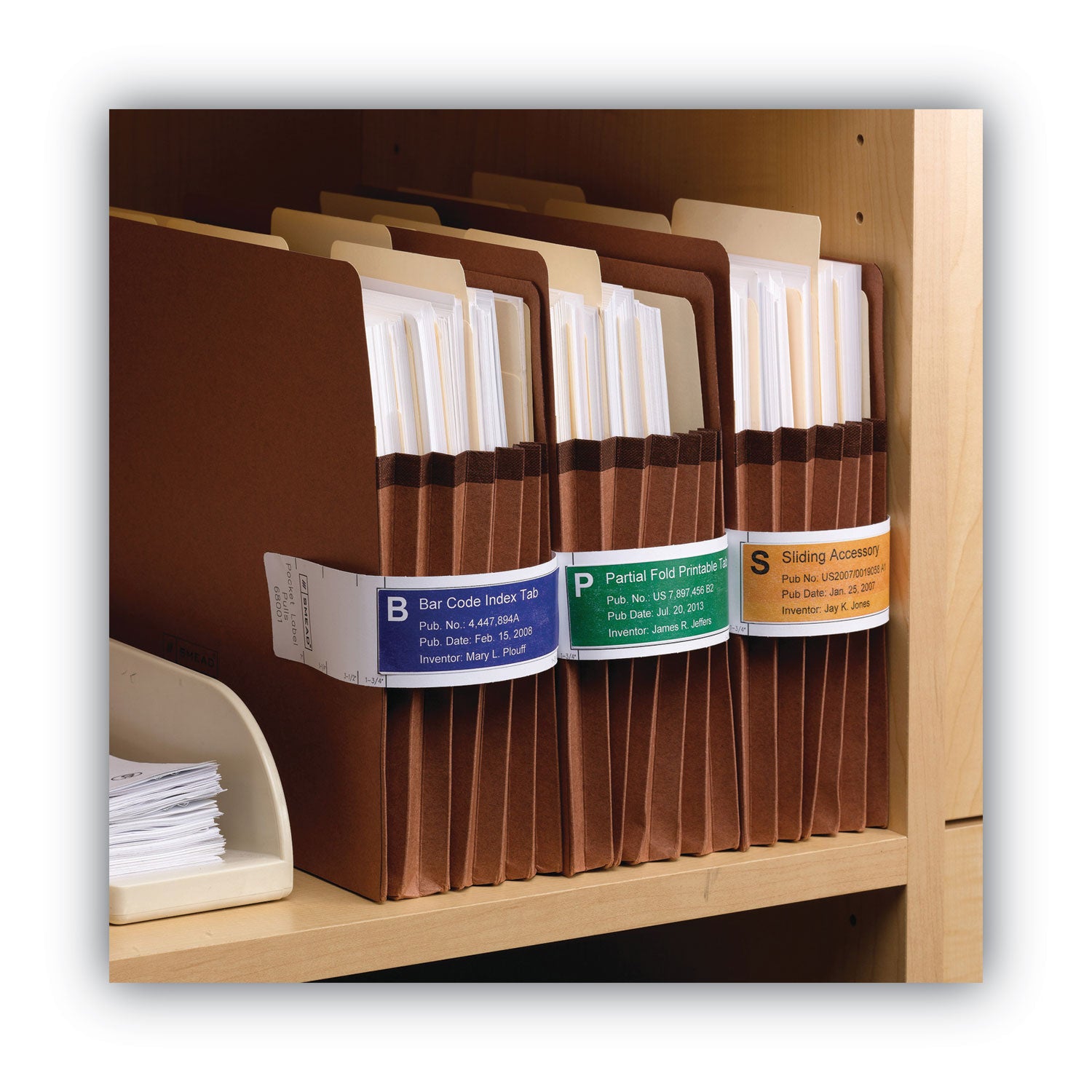 viewables-pocket-label-pulls-163-x-1013-white-5-sheet-9-sheets-pack_smd68001 - 2