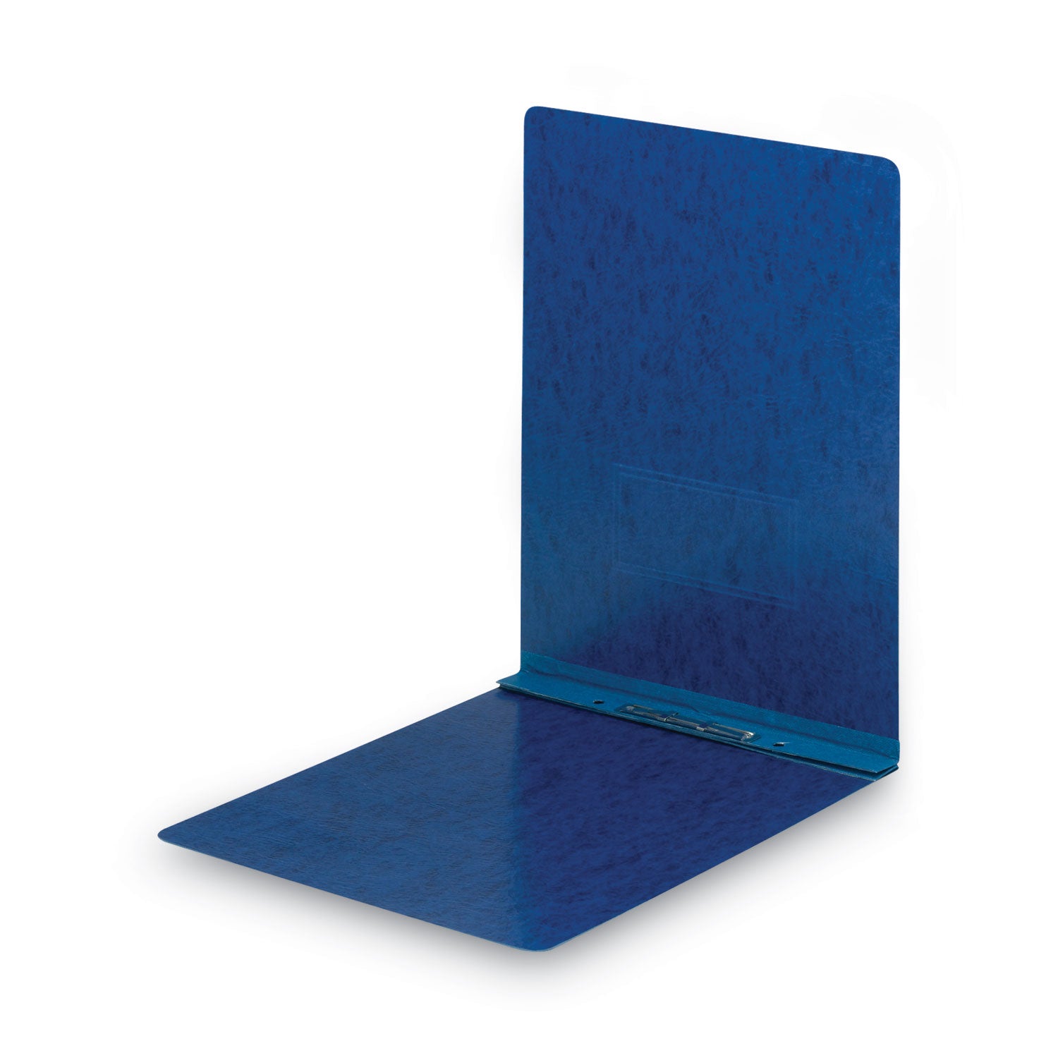 Prong Fastener Premium Pressboard Report Cover, Two-Prong Fastener: 2" Capacity, 8.5 x 11, Dark Blue/Dark Blue -