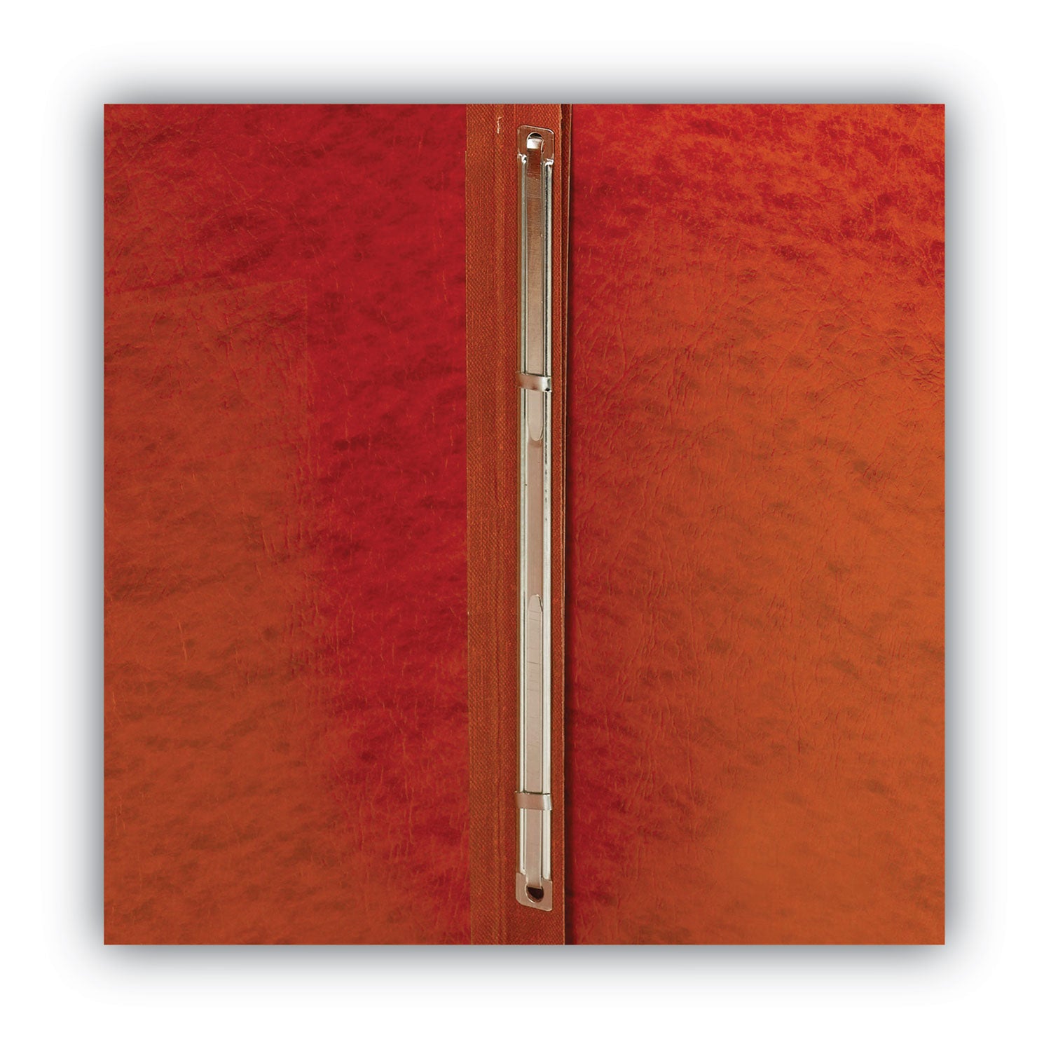 Prong Fastener Premium Pressboard Report Cover, Two-Piece Prong Fastener, 3" Capacity, 8.5 x 11, Red/Red -