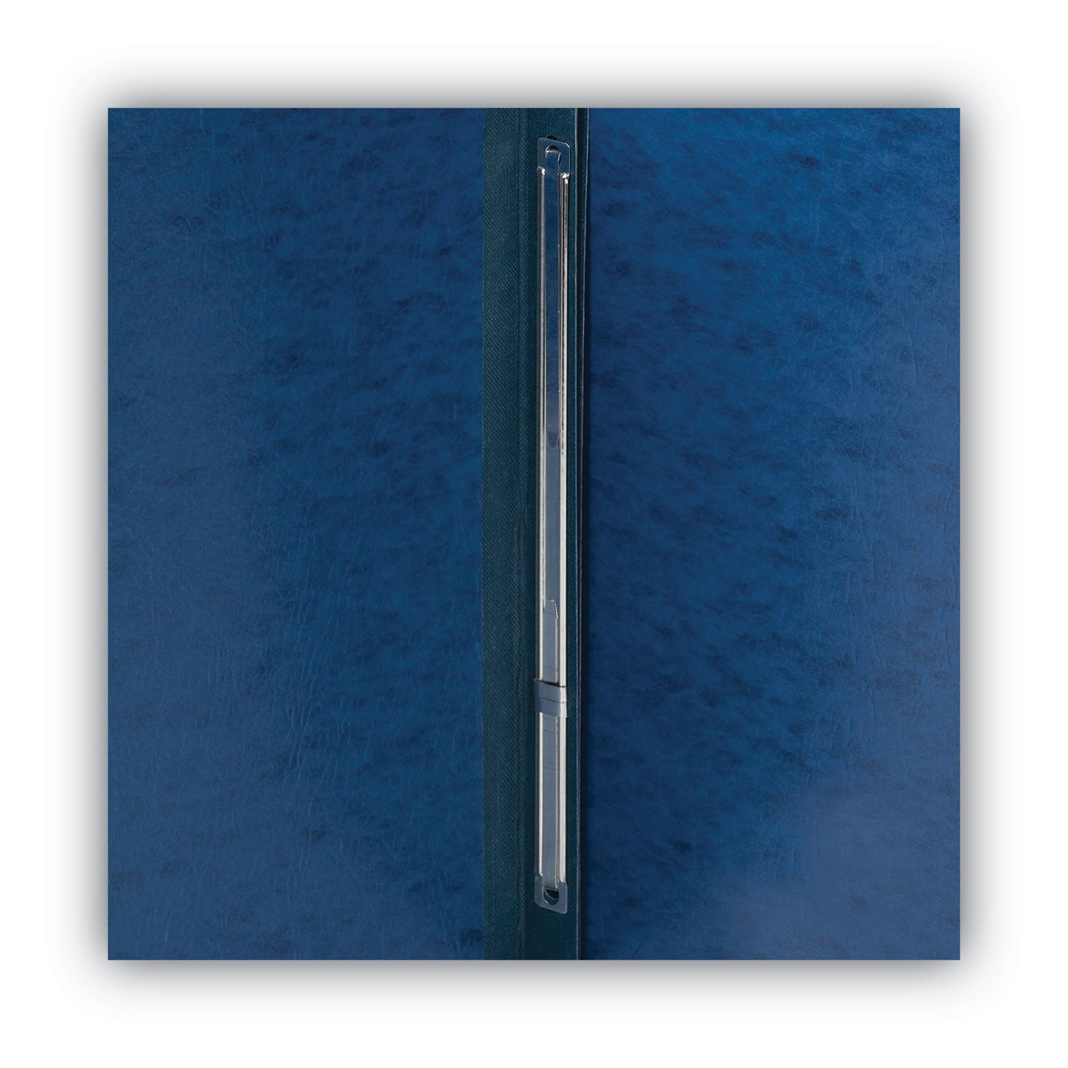 Prong Fastener Premium Pressboard Report Cover, Two-Piece Prong Fastener, 3" Capacity, 8.5 x 11, Dark Blue/Dark Blue -