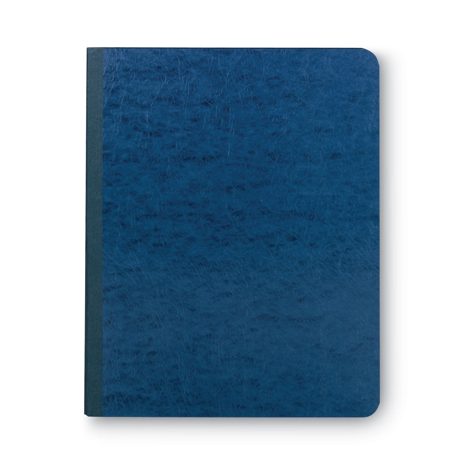Prong Fastener Premium Pressboard Report Cover, Two-Piece Prong Fastener, 3" Capacity, 8.5 x 11, Dark Blue/Dark Blue -