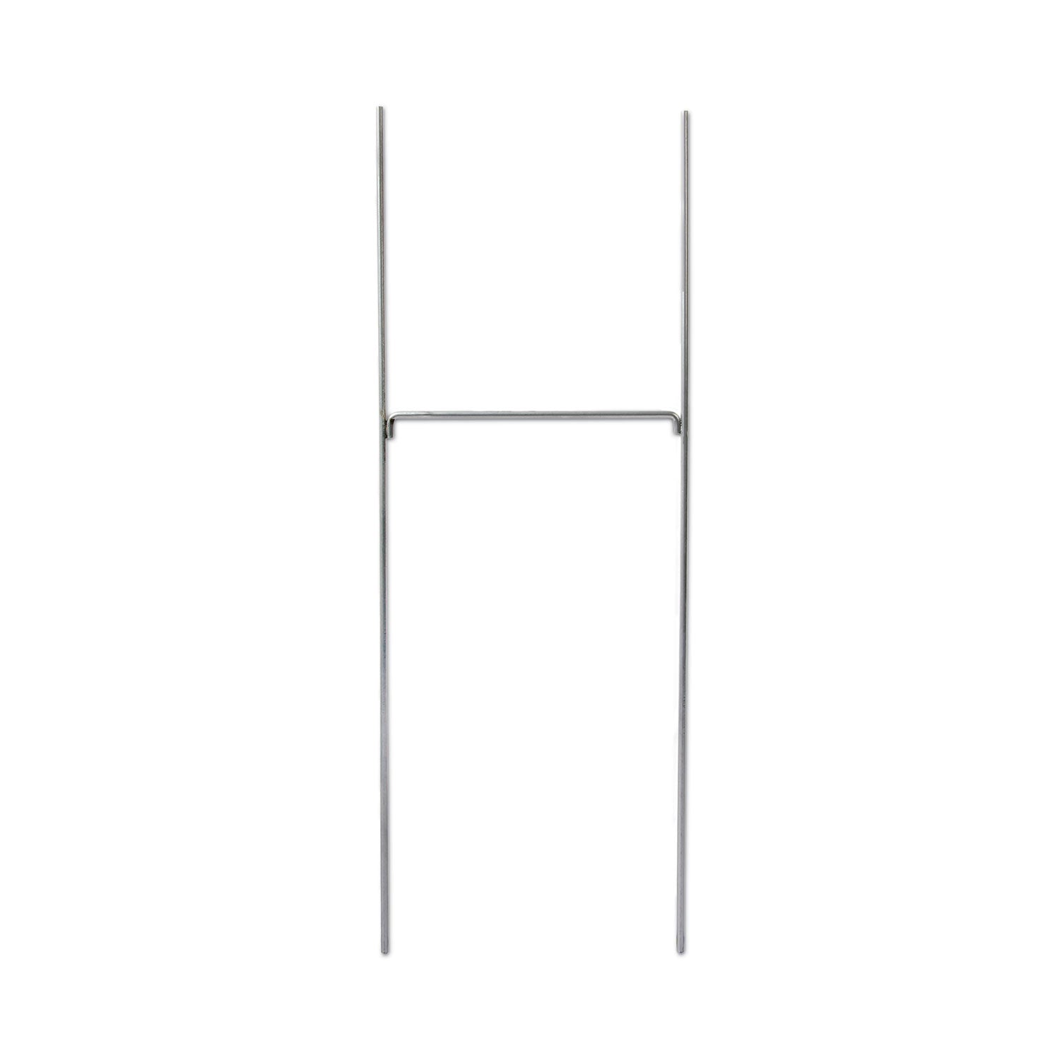 Stake Sign, 6 x 17, Blank White with Printed Red Arrow -