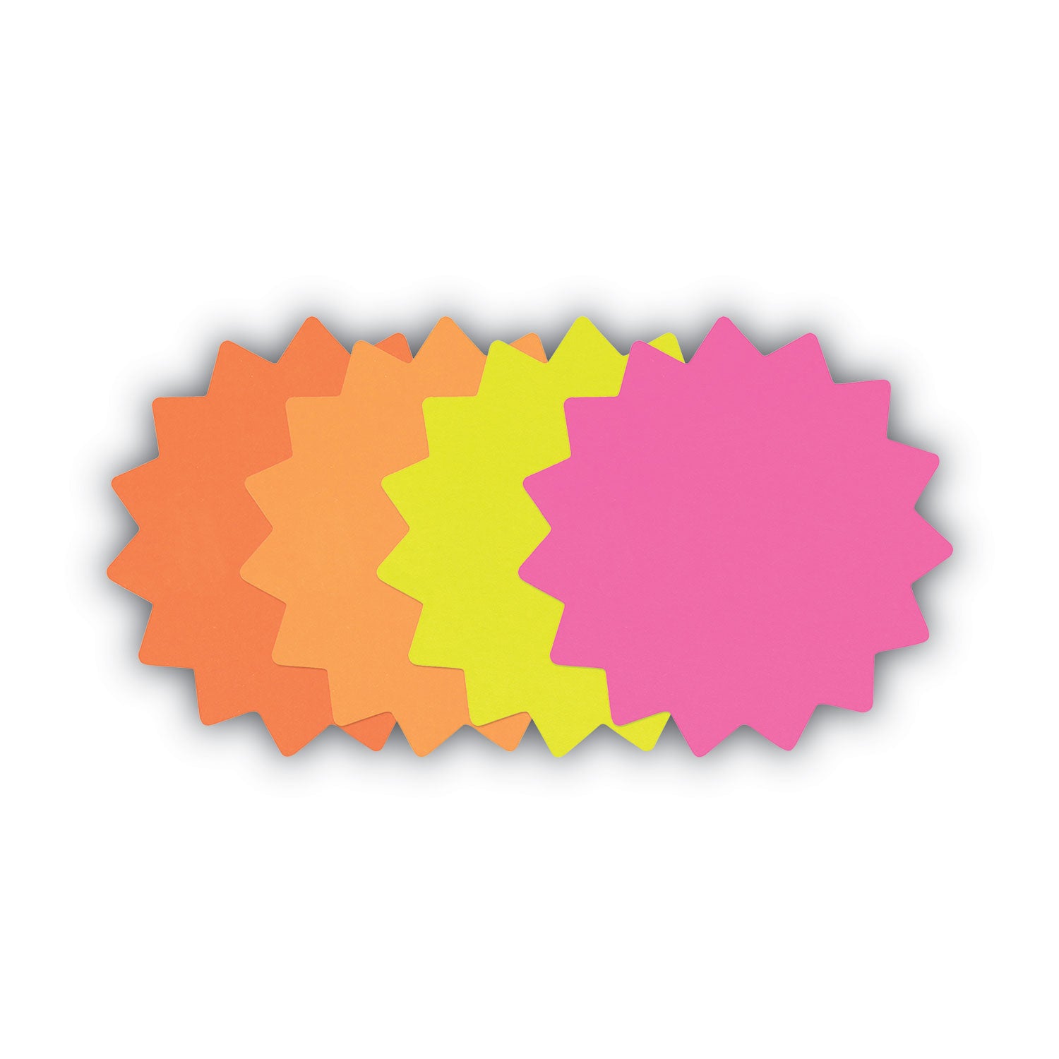 Die Cut Paper Signs, 4" Round, Assorted Colors, Pack of 60 Each -